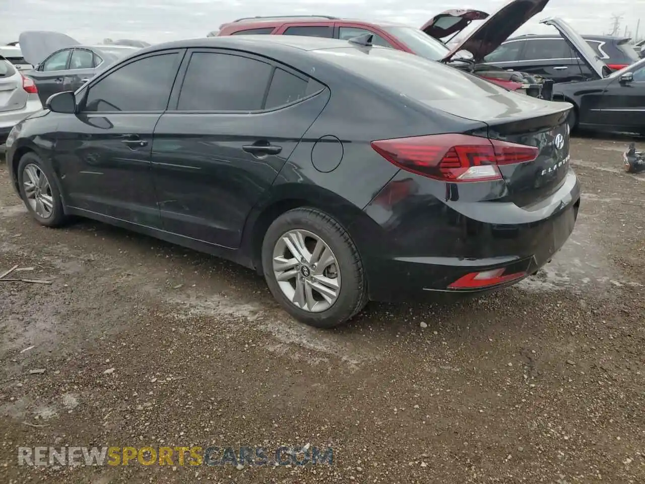 2 Photograph of a damaged car KMHD84LF2LU994130 HYUNDAI ELANTRA 2020