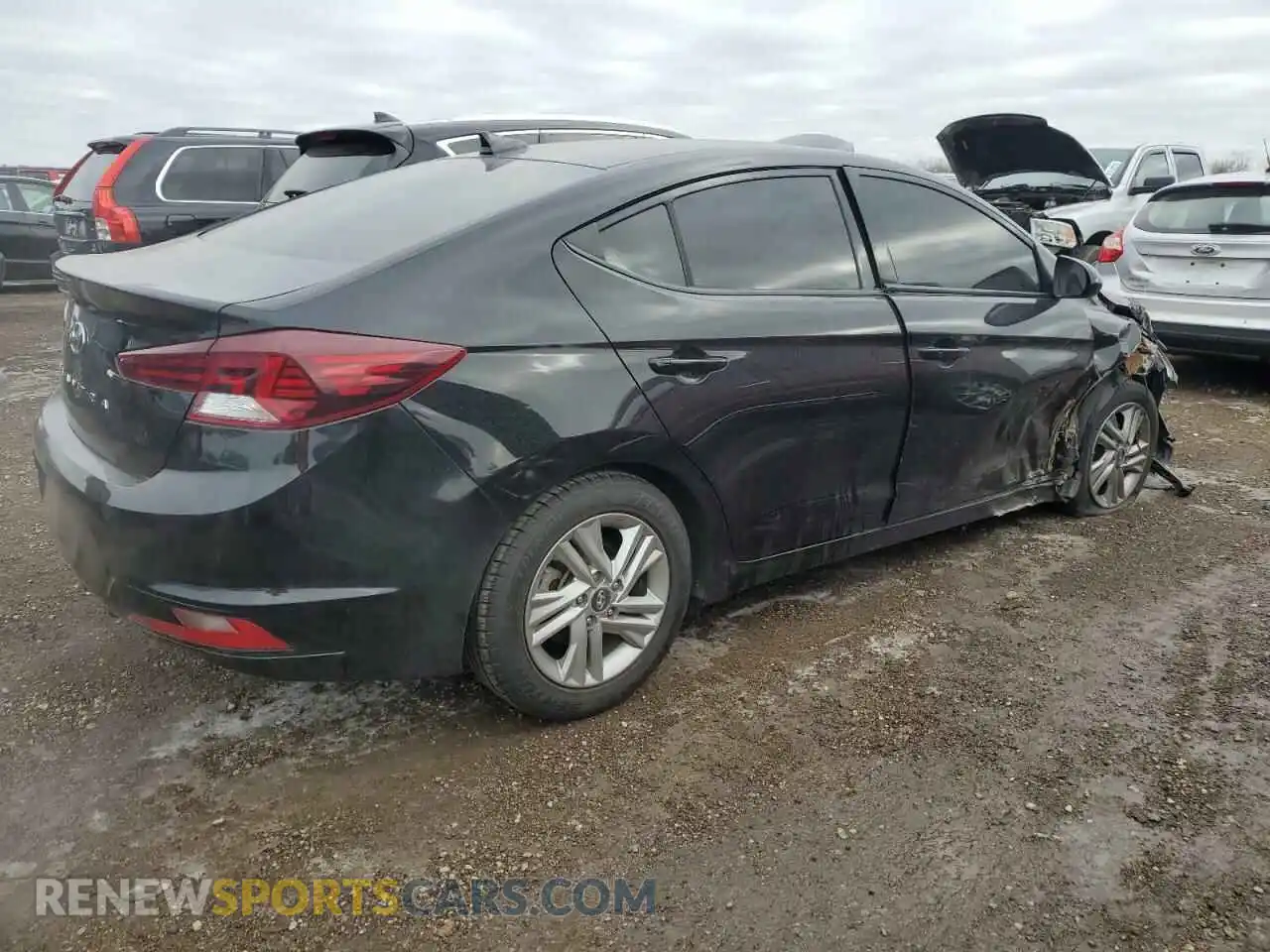 3 Photograph of a damaged car KMHD84LF2LU994130 HYUNDAI ELANTRA 2020