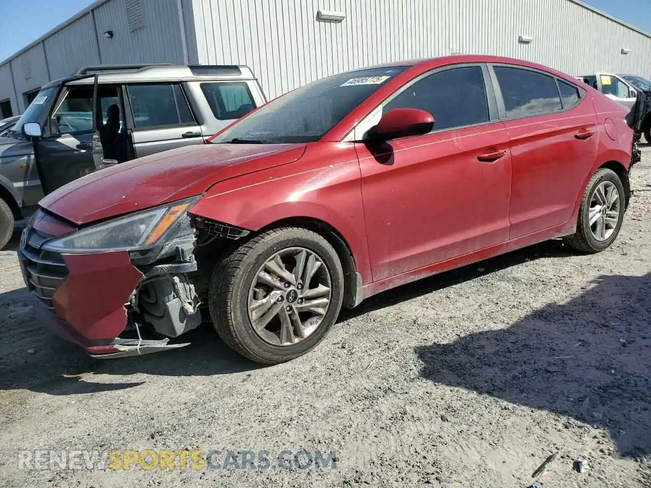 1 Photograph of a damaged car KMHD84LF3LU017059 HYUNDAI ELANTRA 2020