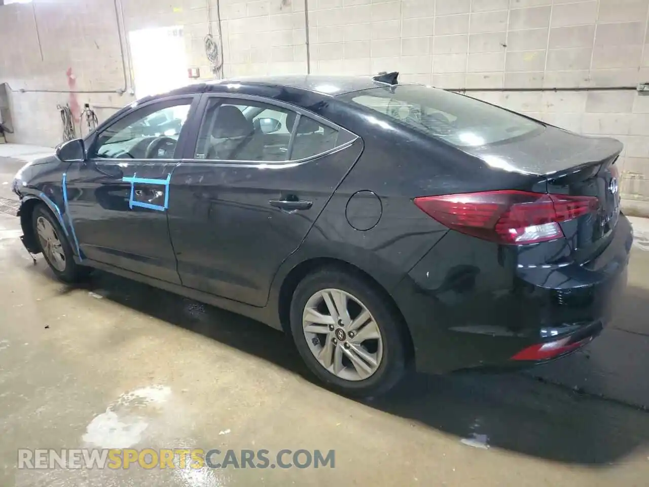 2 Photograph of a damaged car KMHD84LF3LU024819 HYUNDAI ELANTRA 2020