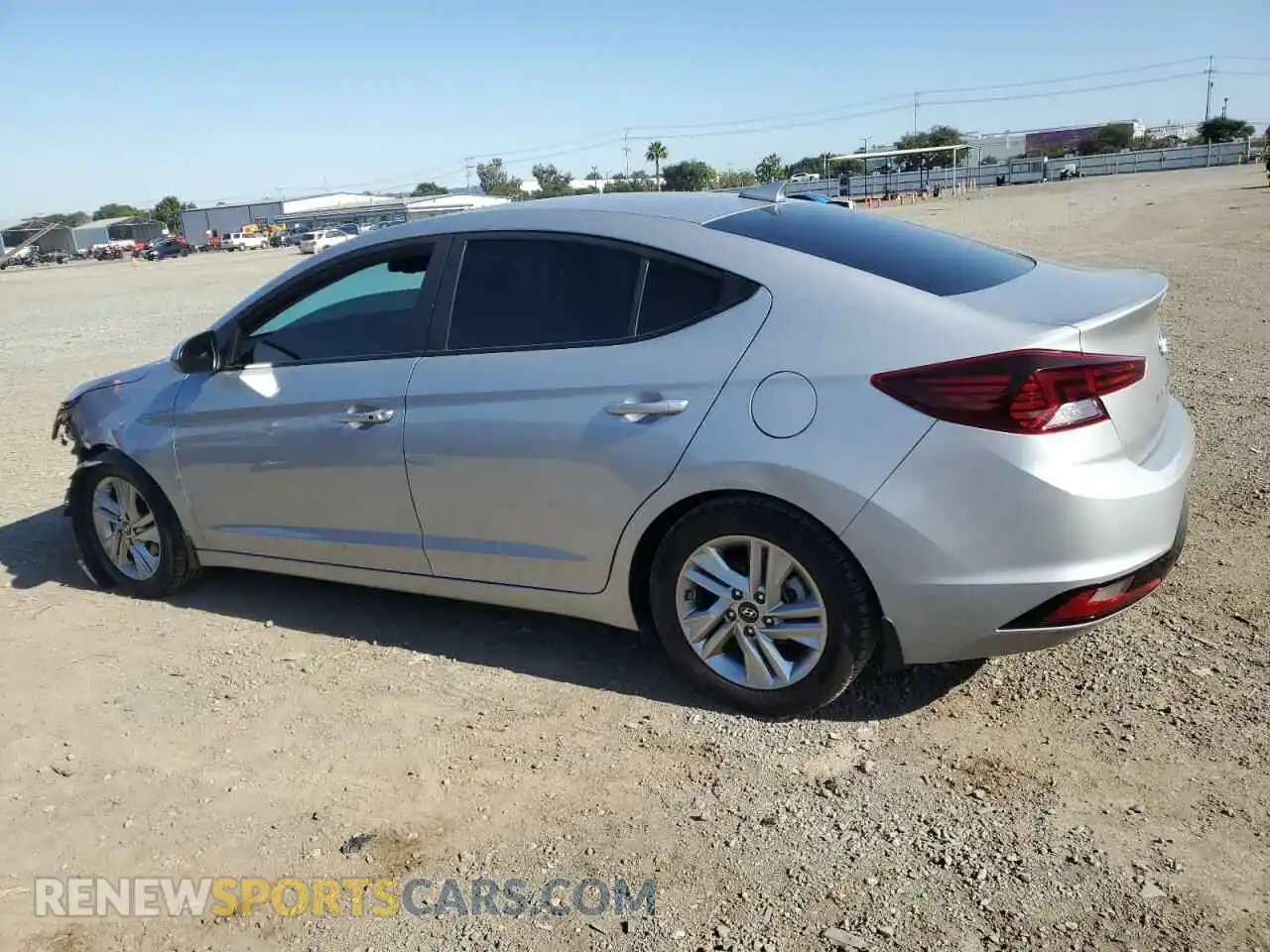 2 Фотография поврежденного автомобиля KMHD84LF3LU076502 HYUNDAI ELANTRA 2020