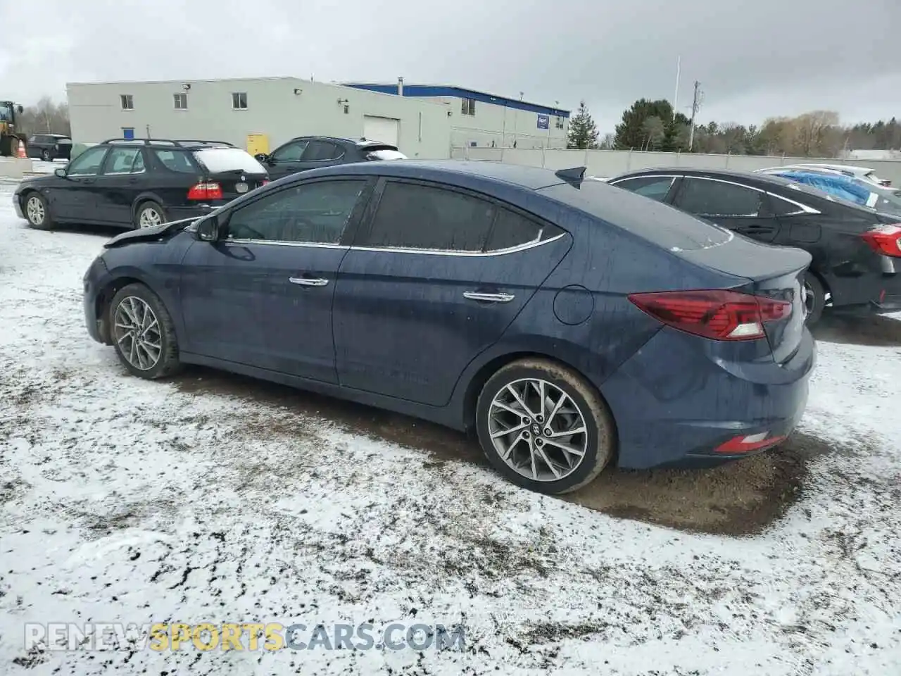 2 Photograph of a damaged car KMHD84LF3LU085362 HYUNDAI ELANTRA 2020