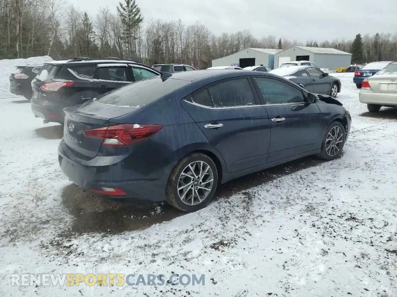 3 Photograph of a damaged car KMHD84LF3LU085362 HYUNDAI ELANTRA 2020