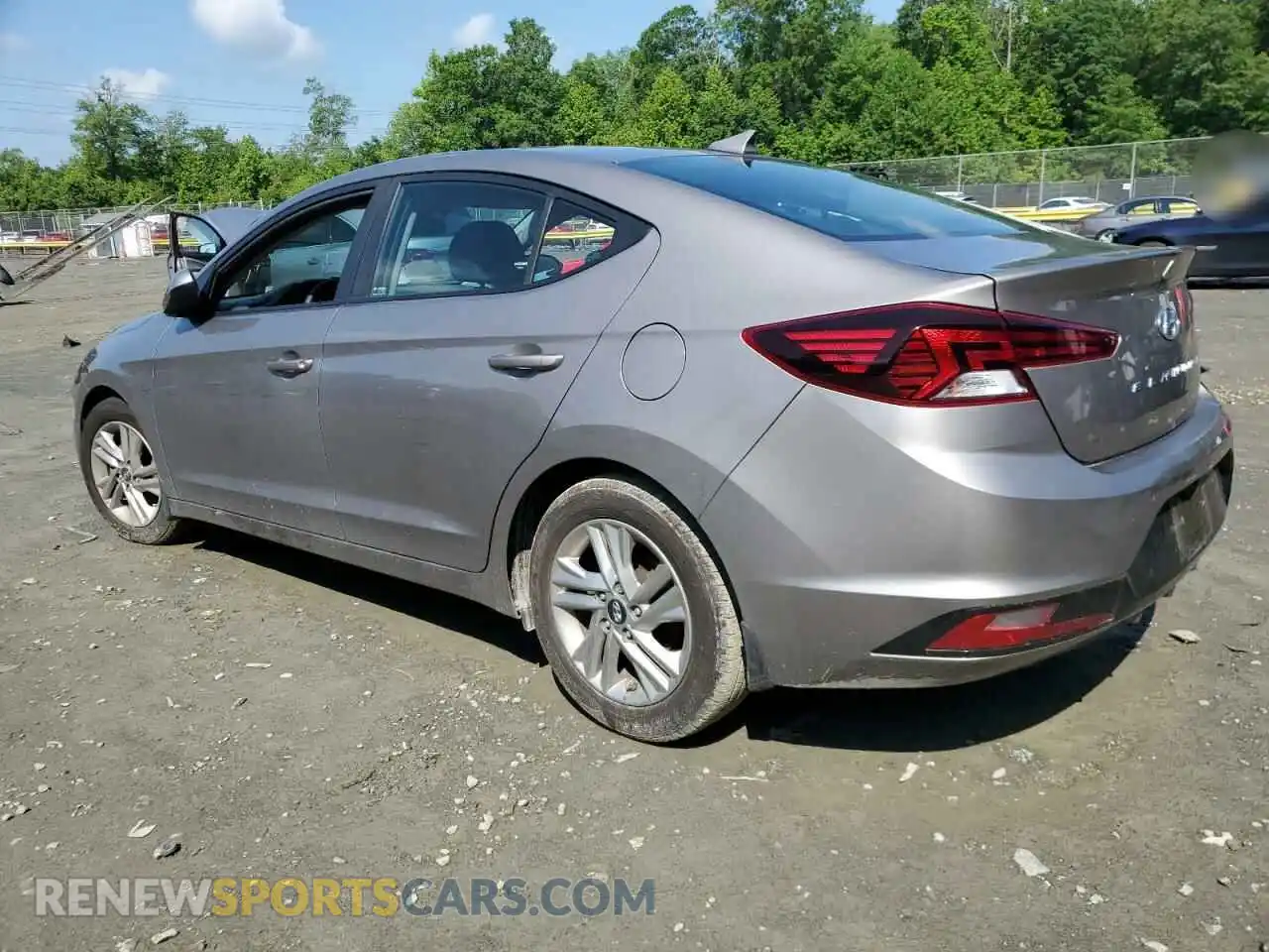 2 Photograph of a damaged car KMHD84LF3LU906590 HYUNDAI ELANTRA 2020