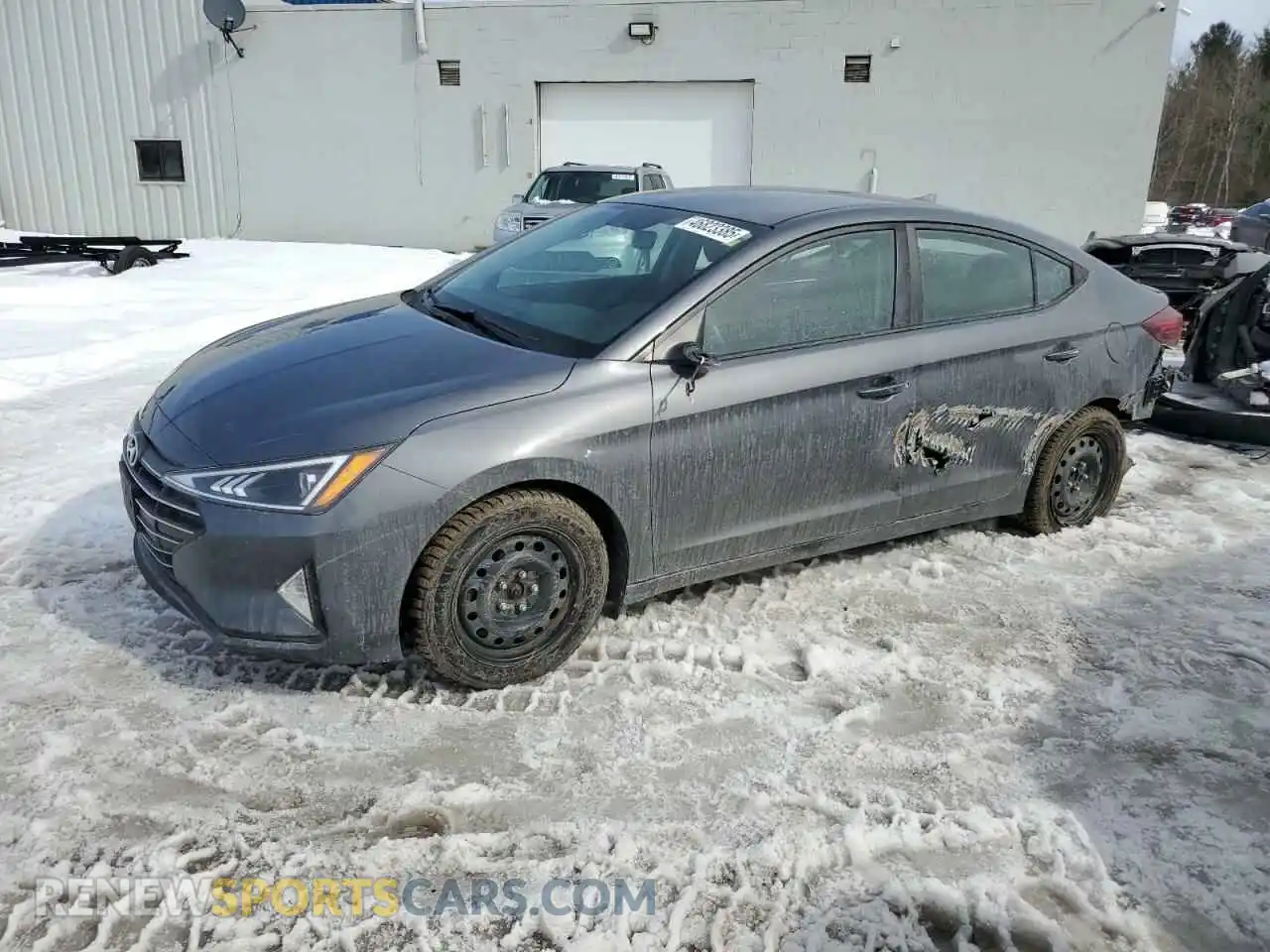 1 Photograph of a damaged car KMHD84LF3LU989809 HYUNDAI ELANTRA 2020