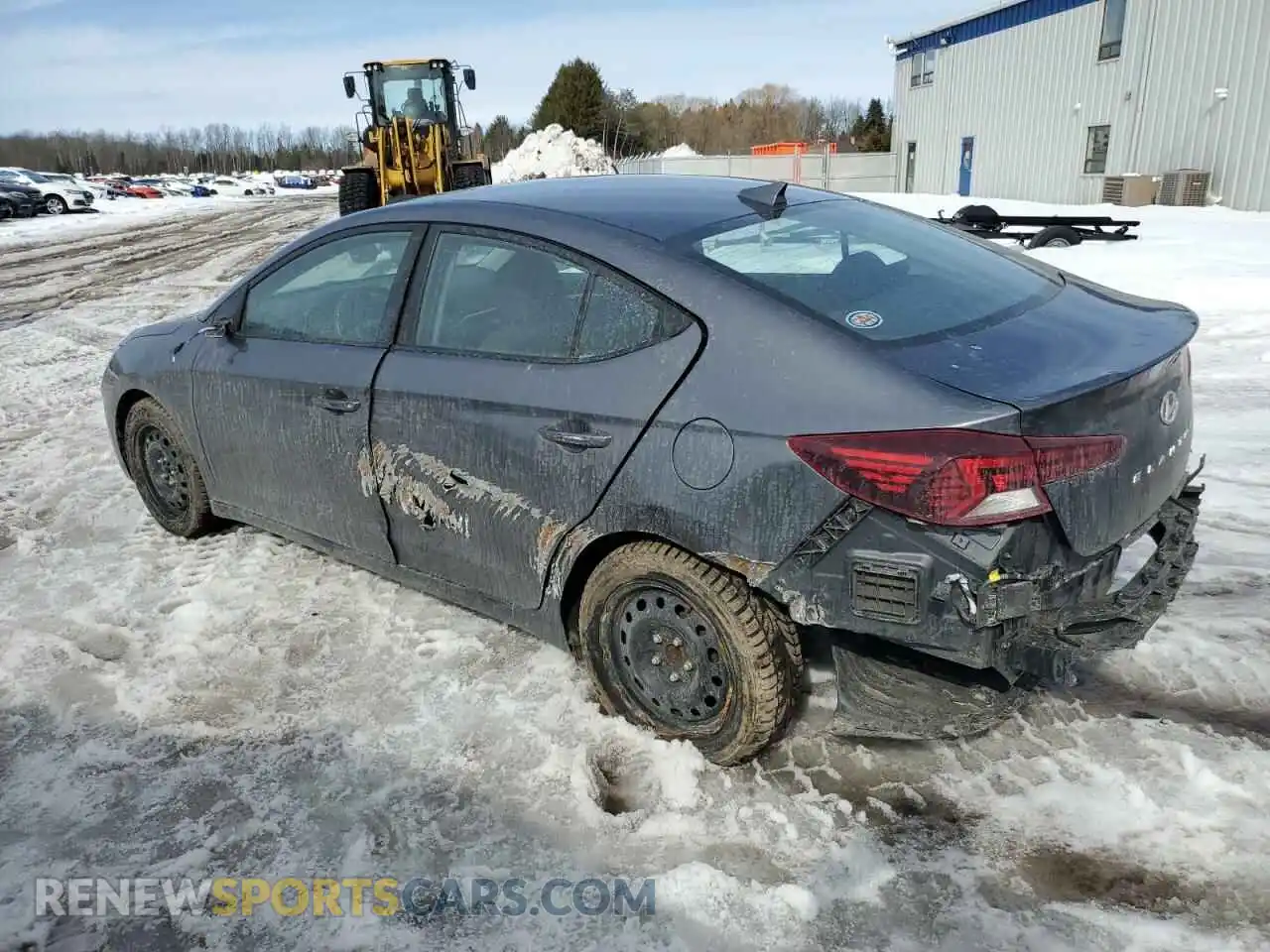 2 Photograph of a damaged car KMHD84LF3LU989809 HYUNDAI ELANTRA 2020