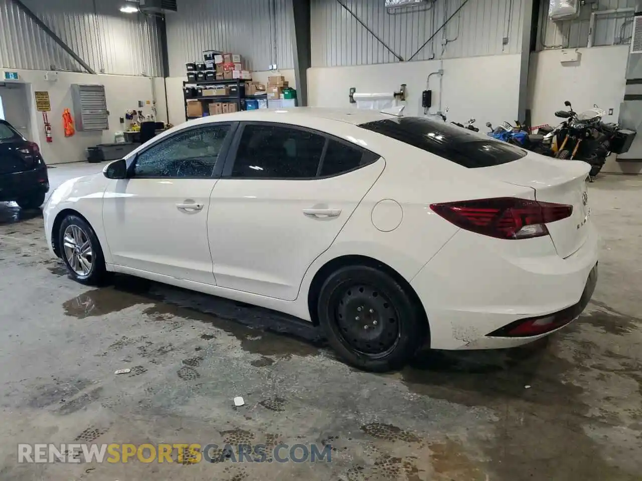2 Фотография поврежденного автомобиля KMHD84LF4LU000688 HYUNDAI ELANTRA 2020