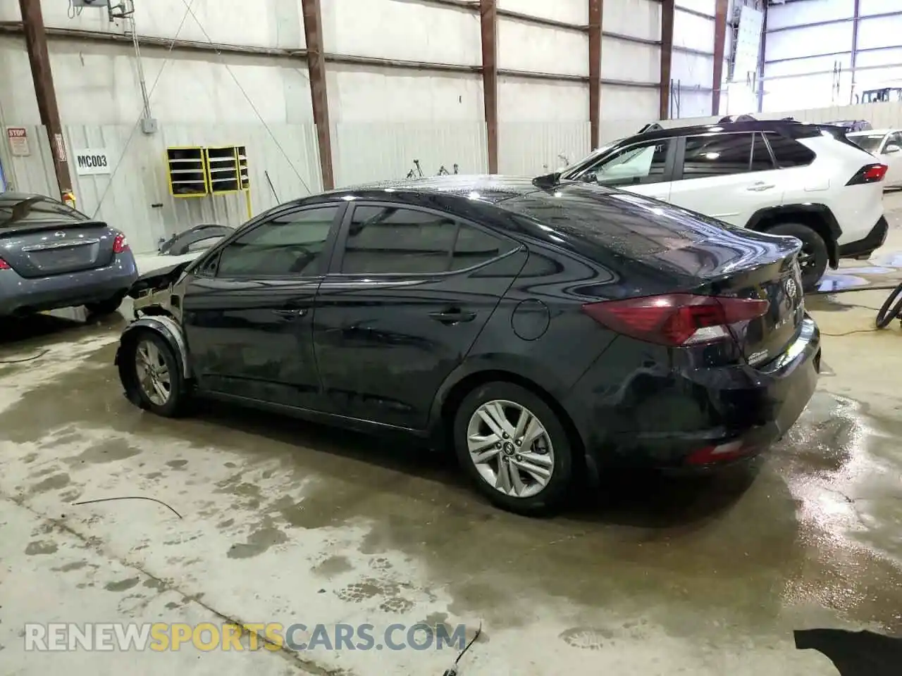 2 fotografías del automóvil dañado KMHD84LF4LU022514 HYUNDAI ELANTRA 2020