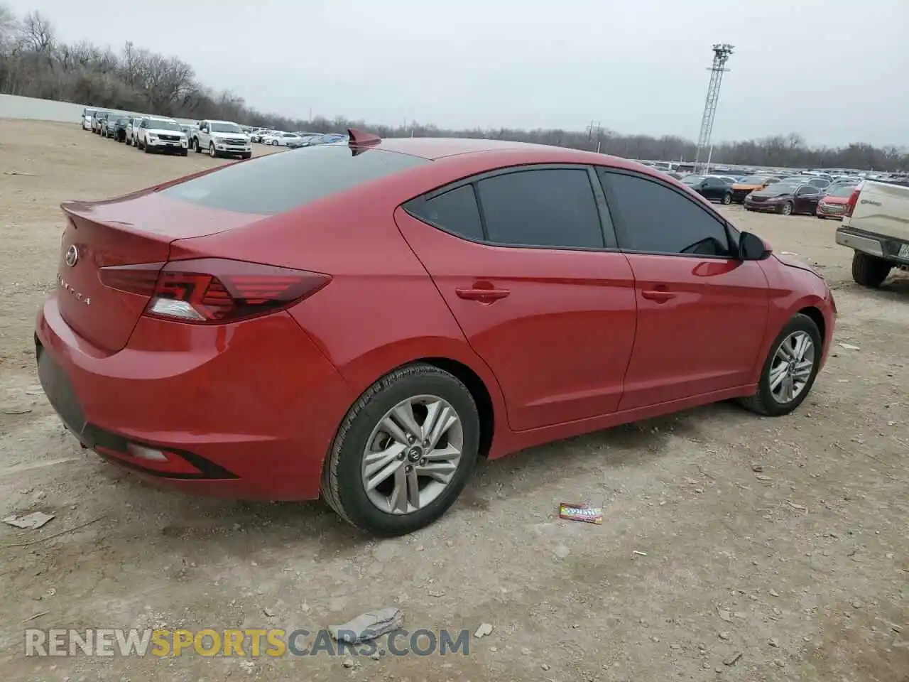 3 Photograph of a damaged car KMHD84LF4LU036770 HYUNDAI ELANTRA 2020