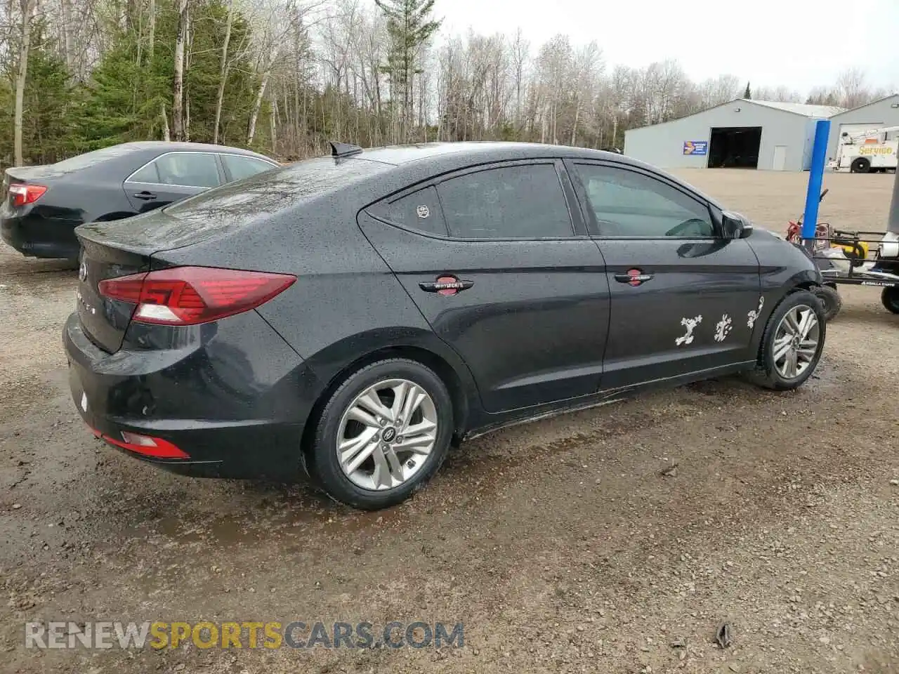 3 Photograph of a damaged car KMHD84LF4LU928243 HYUNDAI ELANTRA 2020