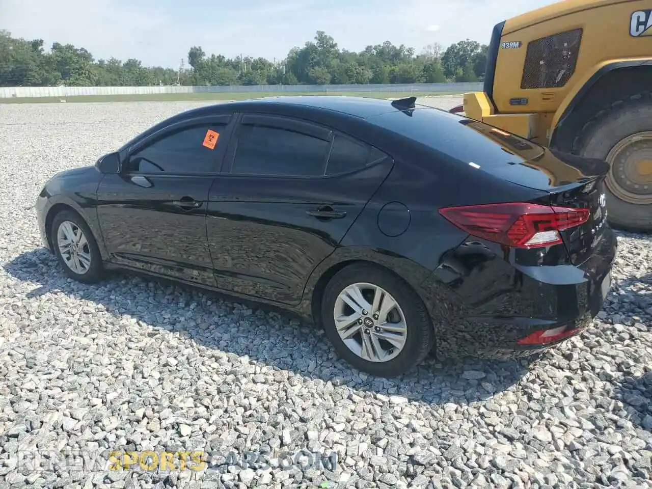 2 Photograph of a damaged car KMHD84LF5LU043825 HYUNDAI ELANTRA 2020