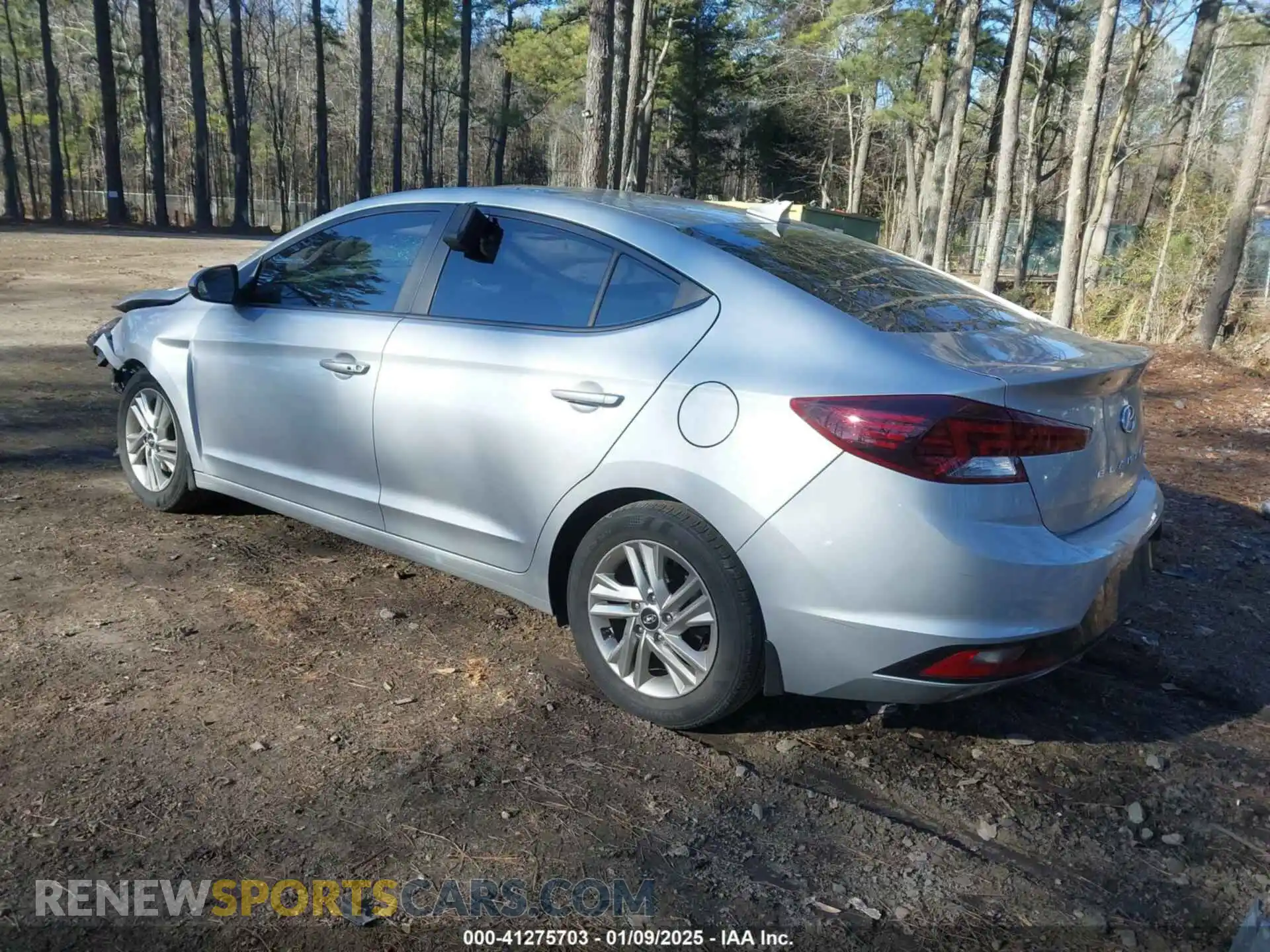 3 Photograph of a damaged car KMHD84LF5LU107300 HYUNDAI ELANTRA 2020
