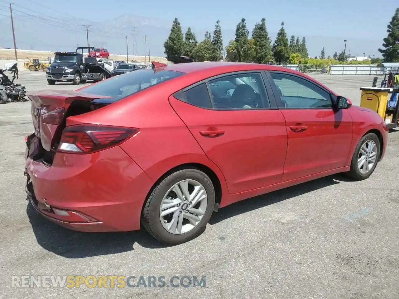 3 fotografías del automóvil dañado KMHD84LF5LU961235 HYUNDAI ELANTRA 2020