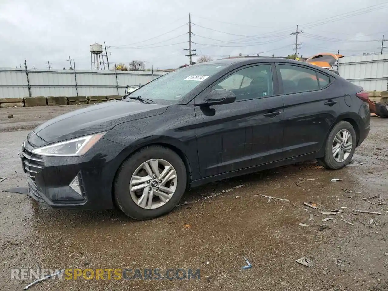 1 Photograph of a damaged car KMHD84LF6LU028654 HYUNDAI ELANTRA 2020