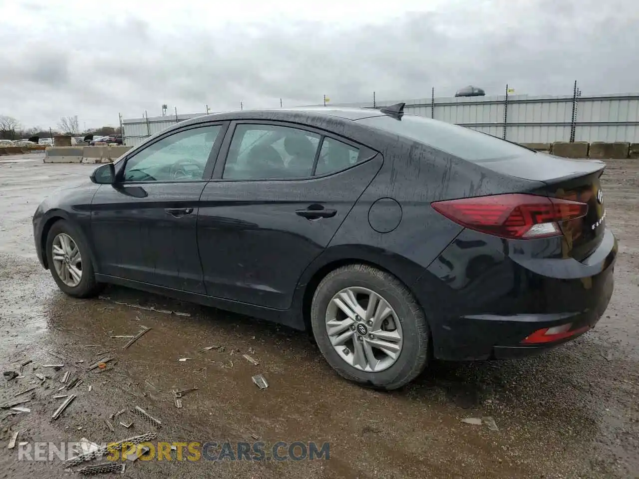 2 Photograph of a damaged car KMHD84LF6LU028654 HYUNDAI ELANTRA 2020