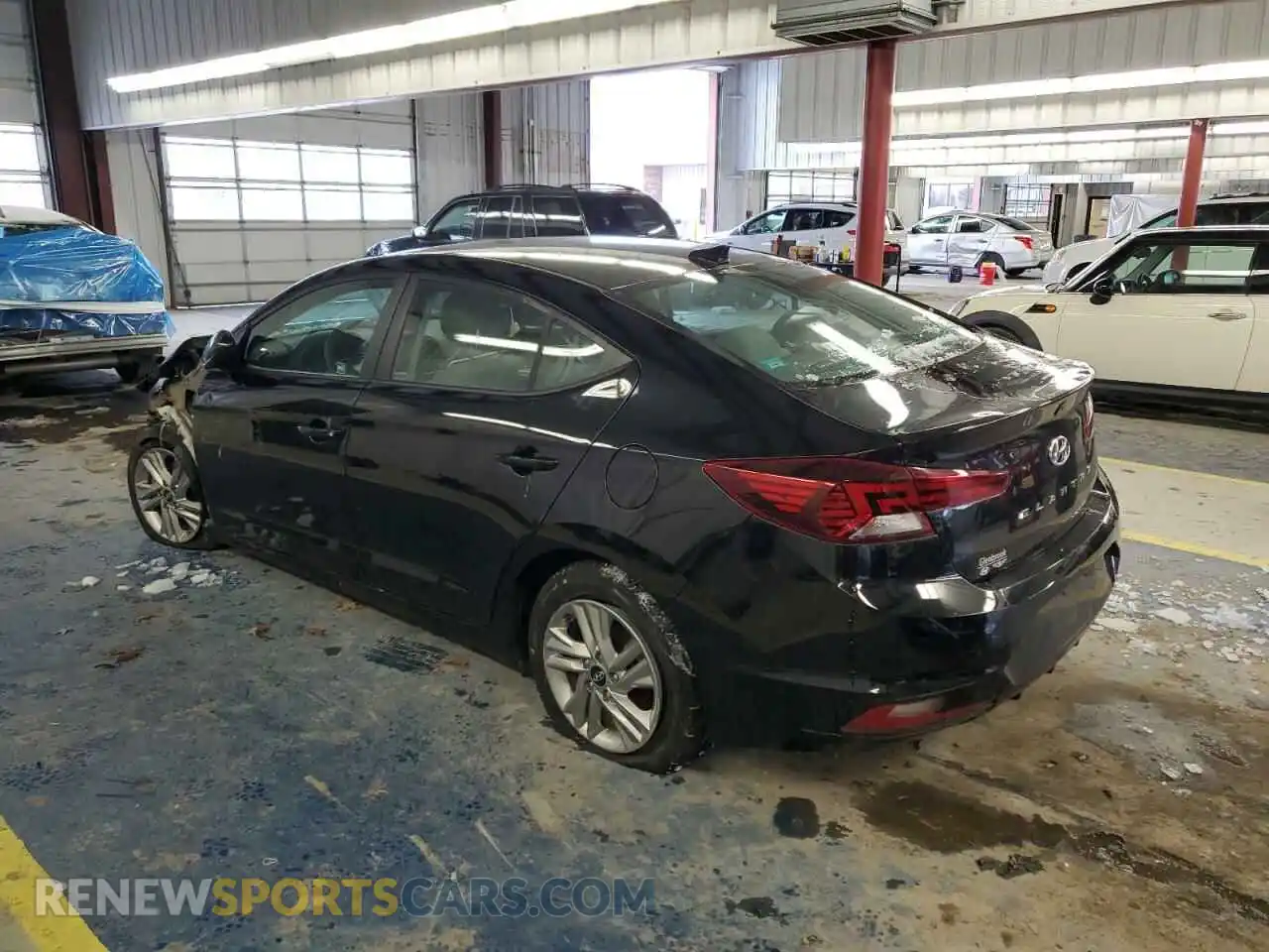 2 Фотография поврежденного автомобиля KMHD84LF6LU071732 HYUNDAI ELANTRA 2020