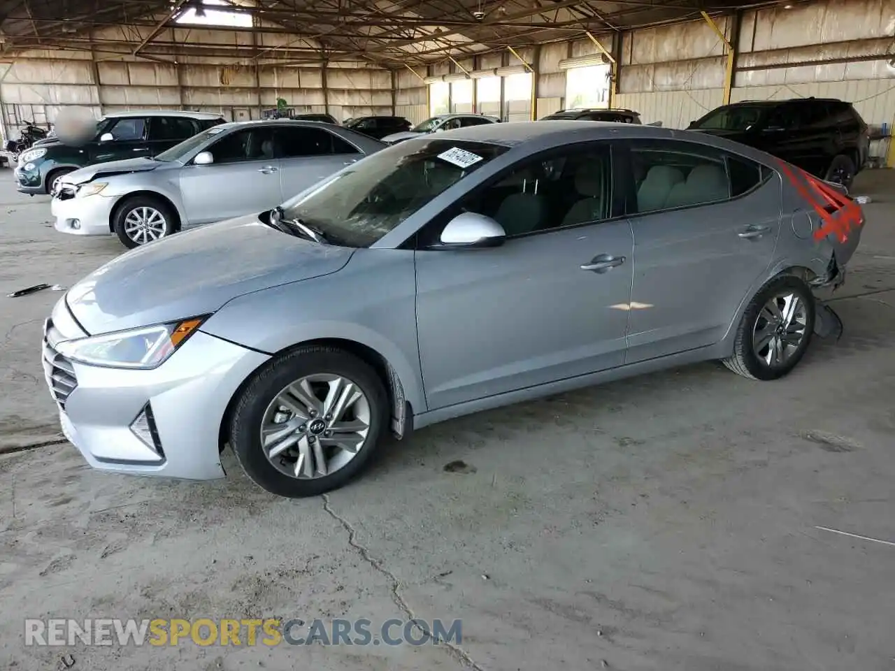1 fotografías del automóvil dañado KMHD84LF6LU099482 HYUNDAI ELANTRA 2020