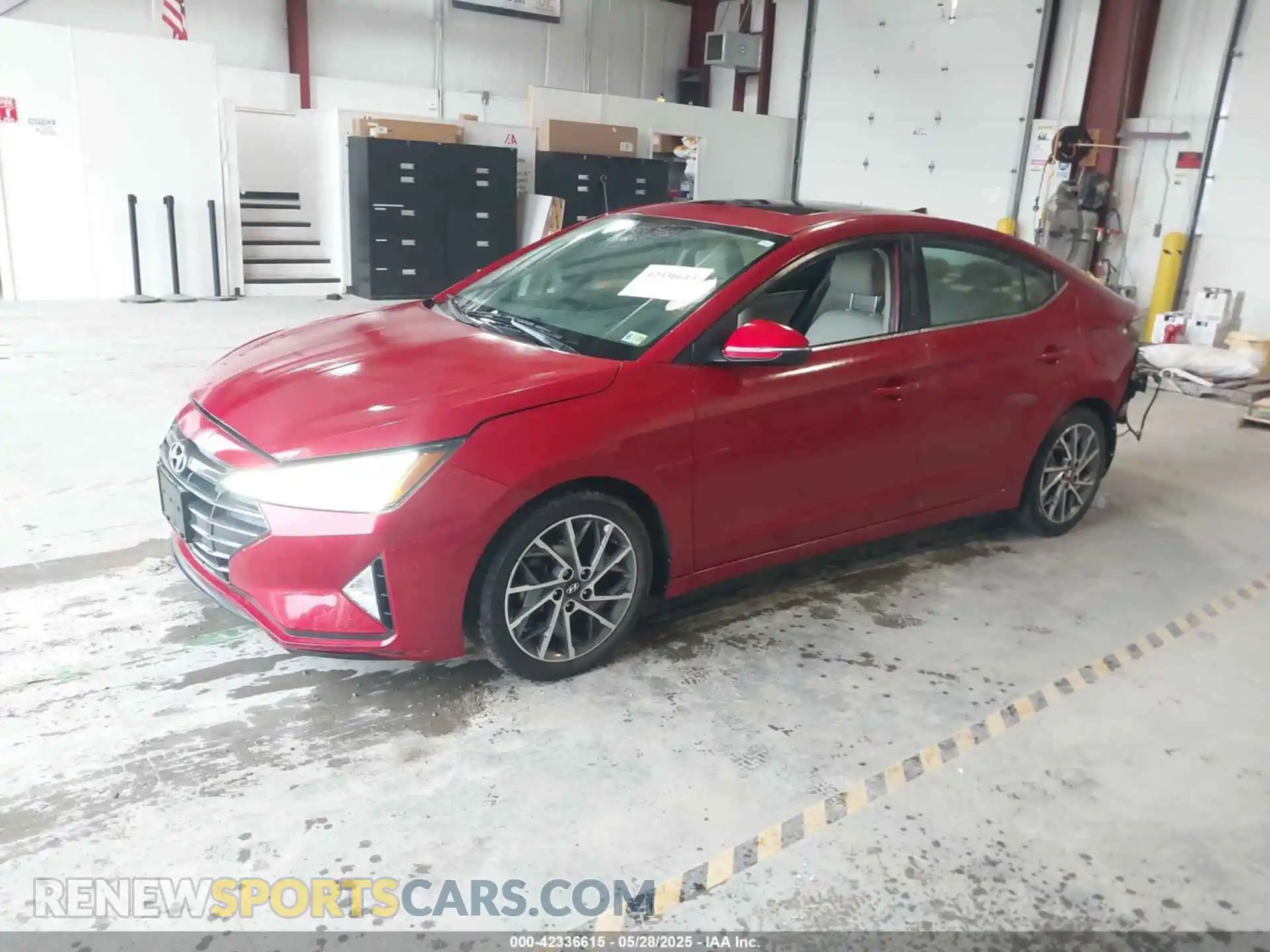 2 Photograph of a damaged car KMHD84LF6LU897402 HYUNDAI ELANTRA 2020