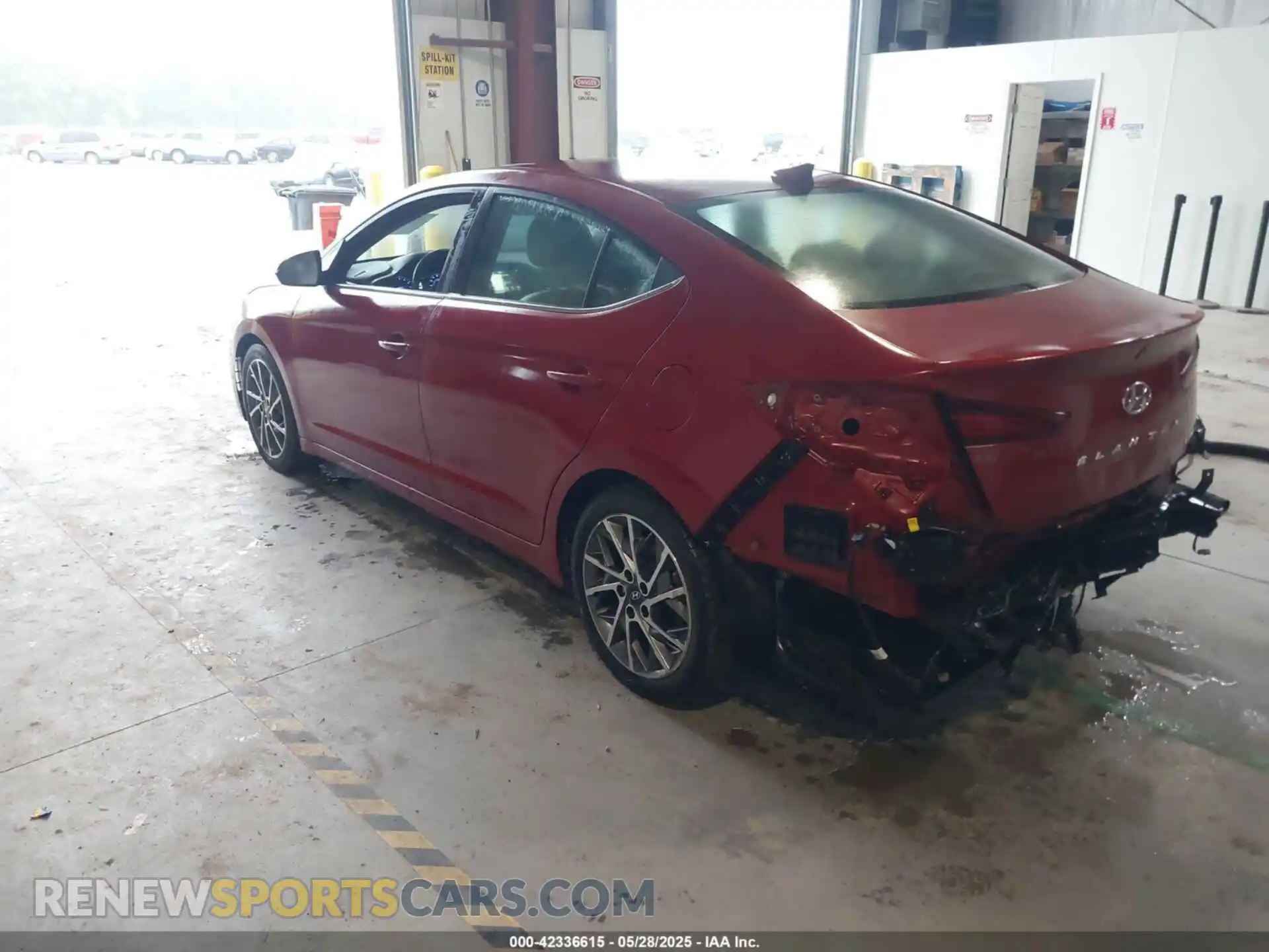 3 Photograph of a damaged car KMHD84LF6LU897402 HYUNDAI ELANTRA 2020