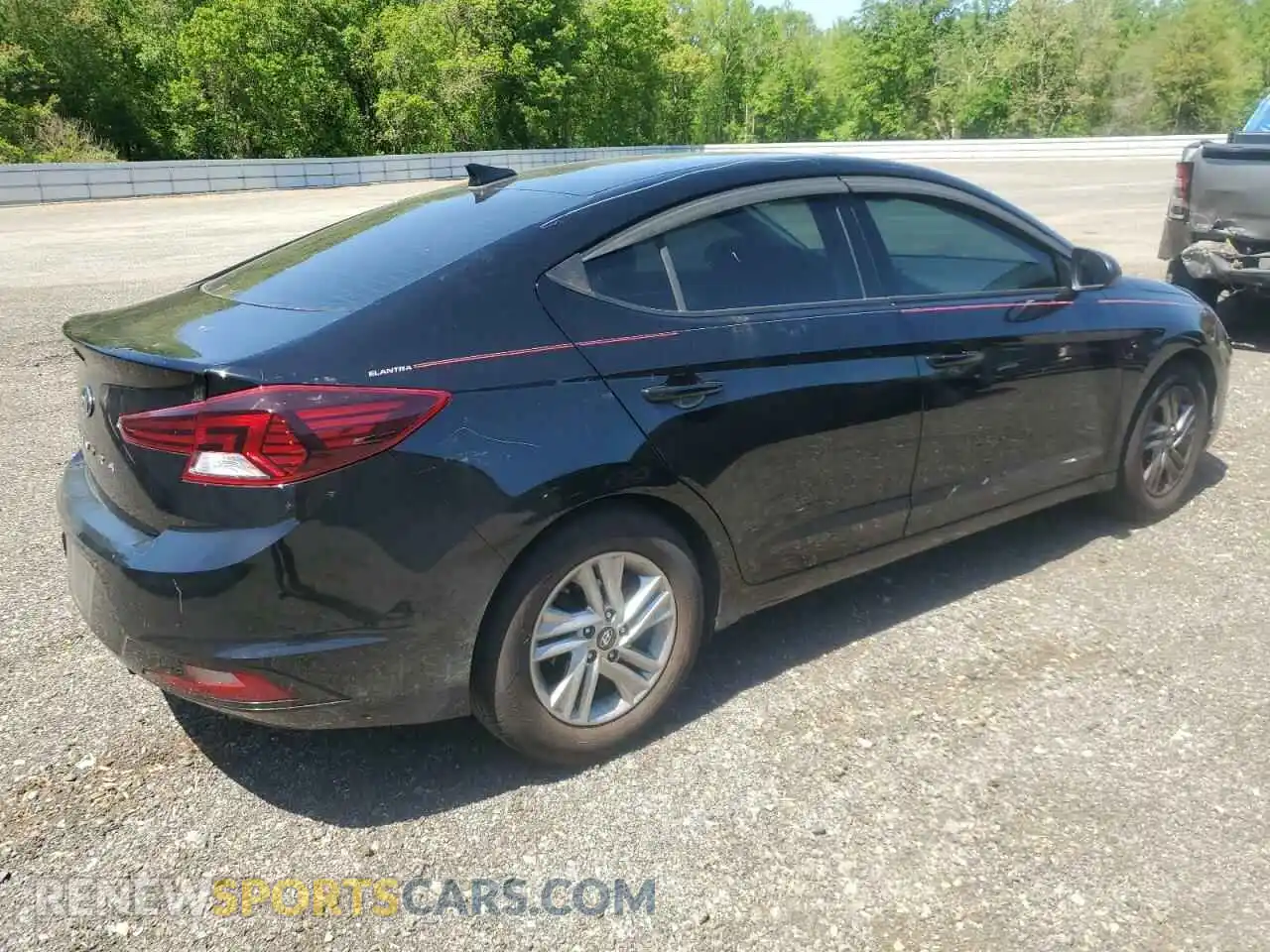 3 fotografías del automóvil dañado KMHD84LF6LU986547 HYUNDAI ELANTRA 2020