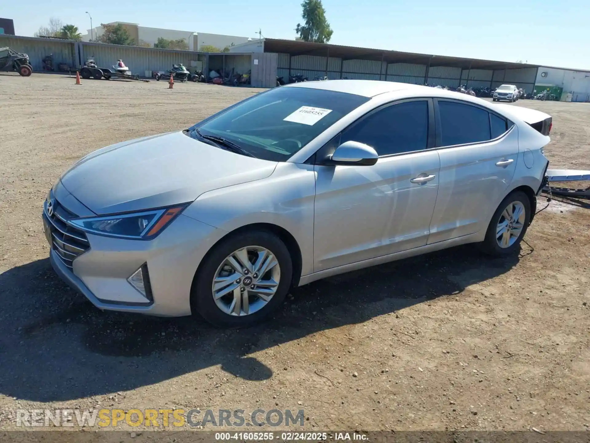 2 Photograph of a damaged car KMHD84LF7LU021230 HYUNDAI ELANTRA 2020