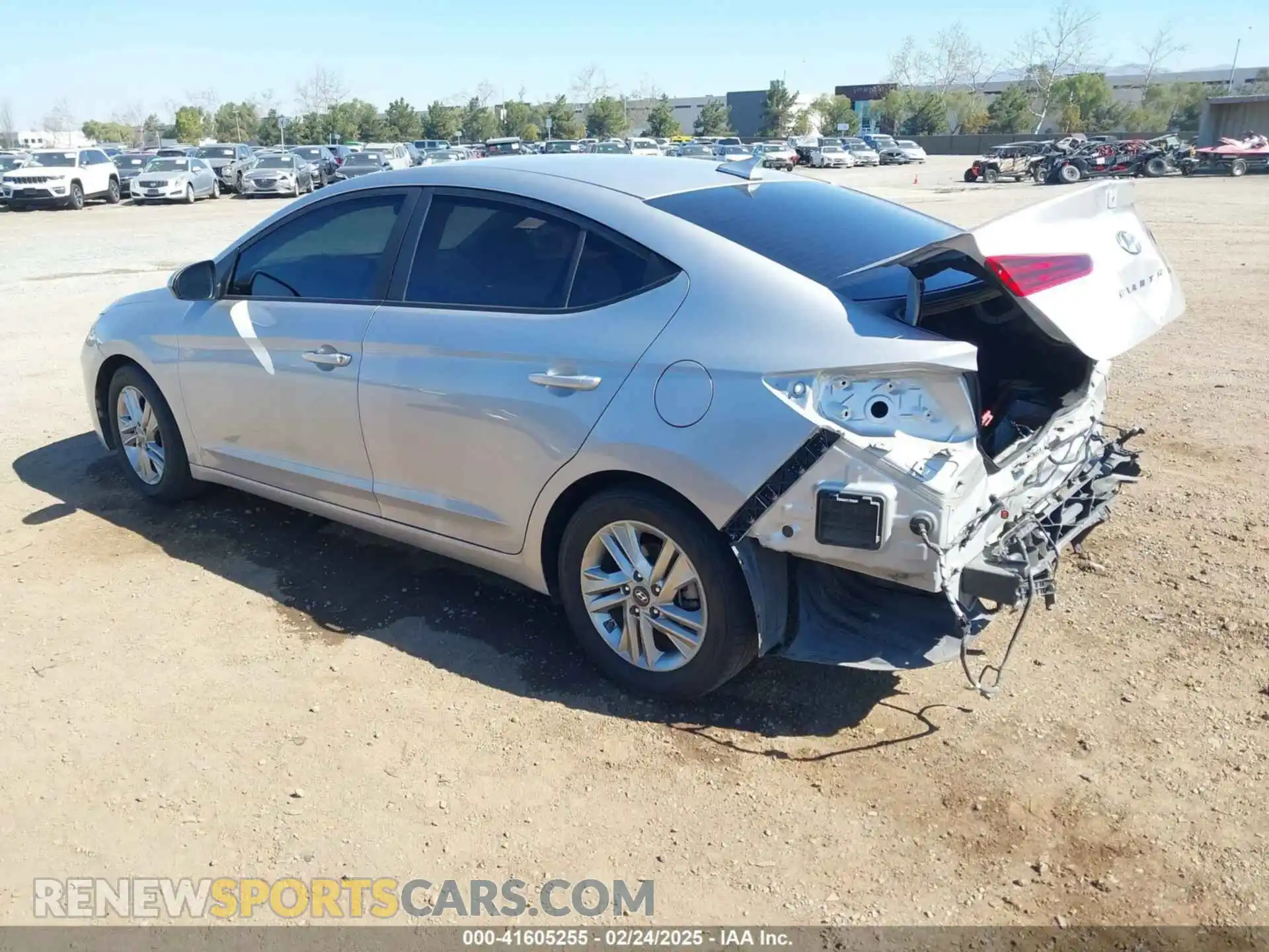3 Photograph of a damaged car KMHD84LF7LU021230 HYUNDAI ELANTRA 2020