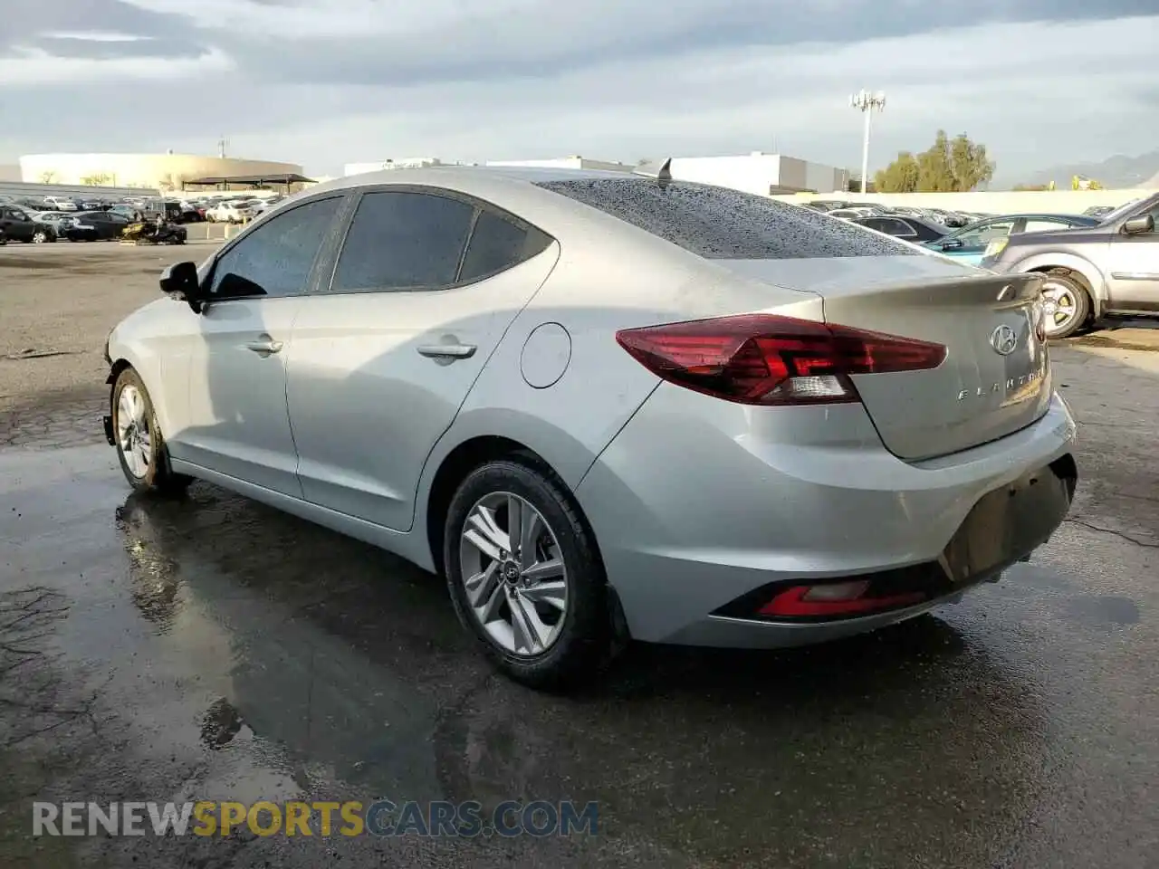 2 Фотография поврежденного автомобиля KMHD84LF7LU025035 HYUNDAI ELANTRA 2020