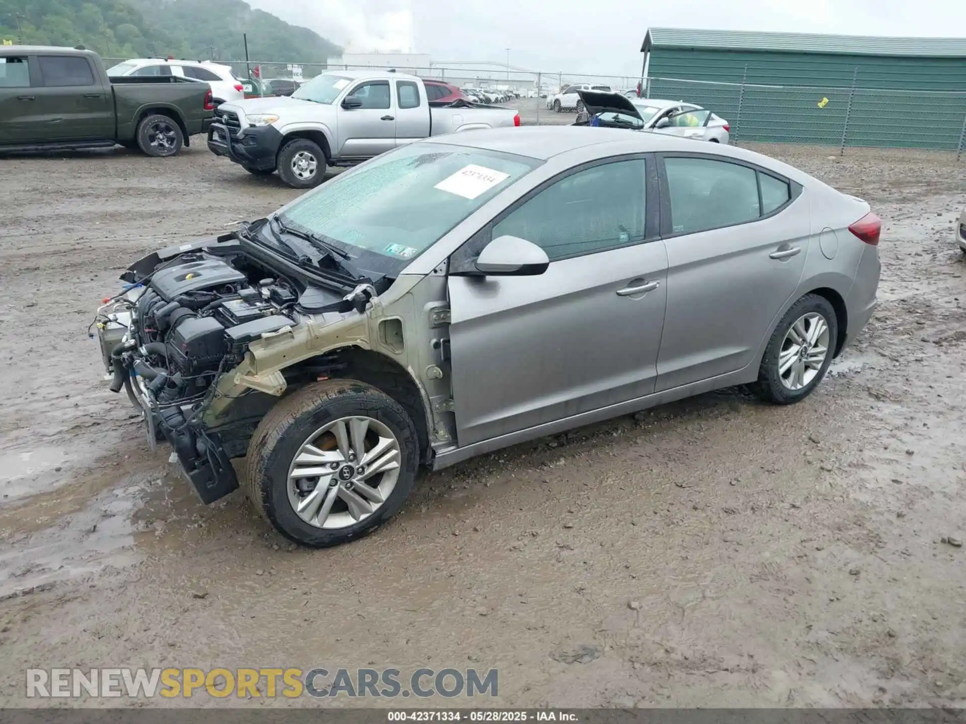 2 Photograph of a damaged car KMHD84LF7LU072100 HYUNDAI ELANTRA 2020