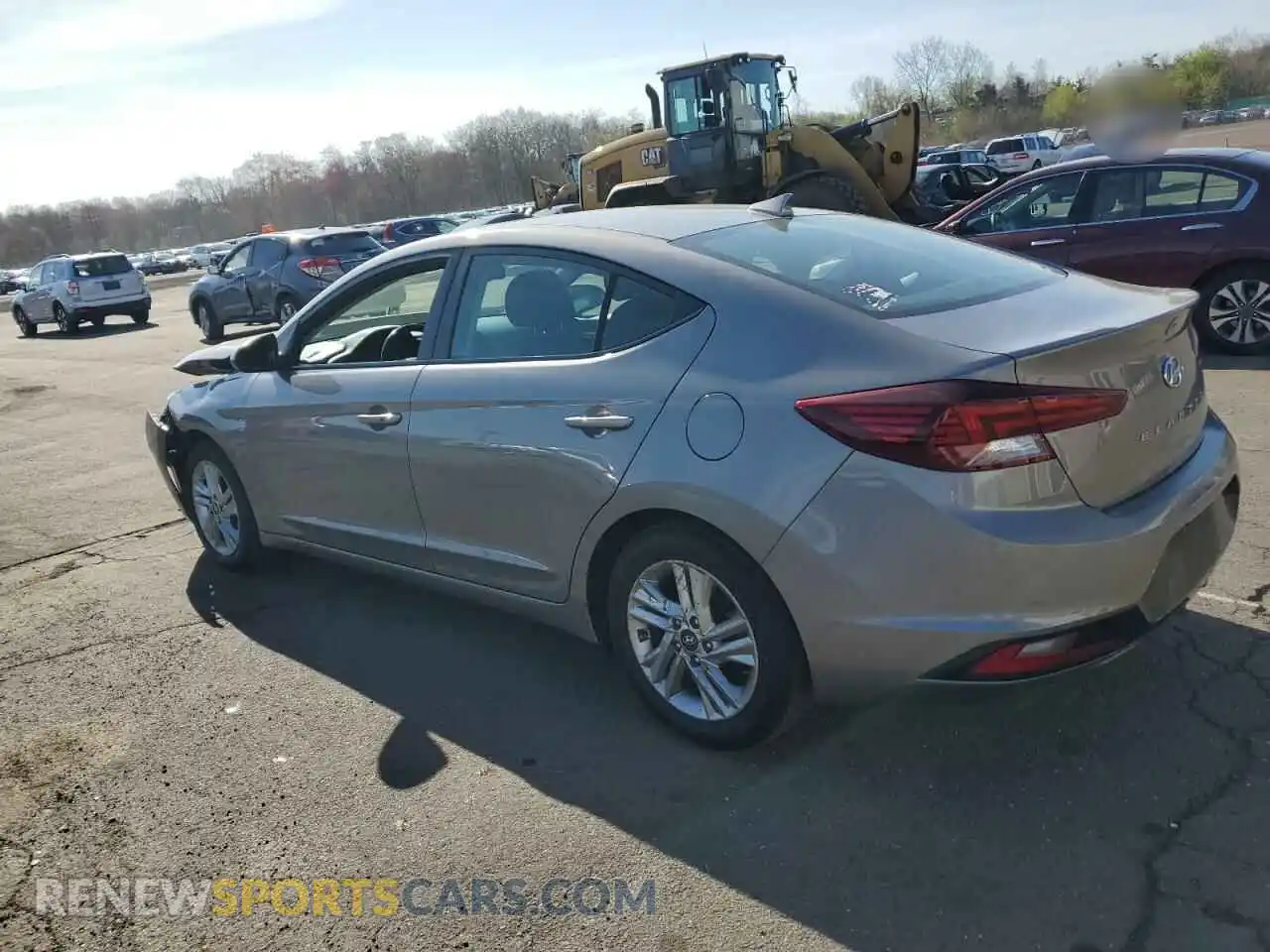 2 Photograph of a damaged car KMHD84LF7LU077488 HYUNDAI ELANTRA 2020