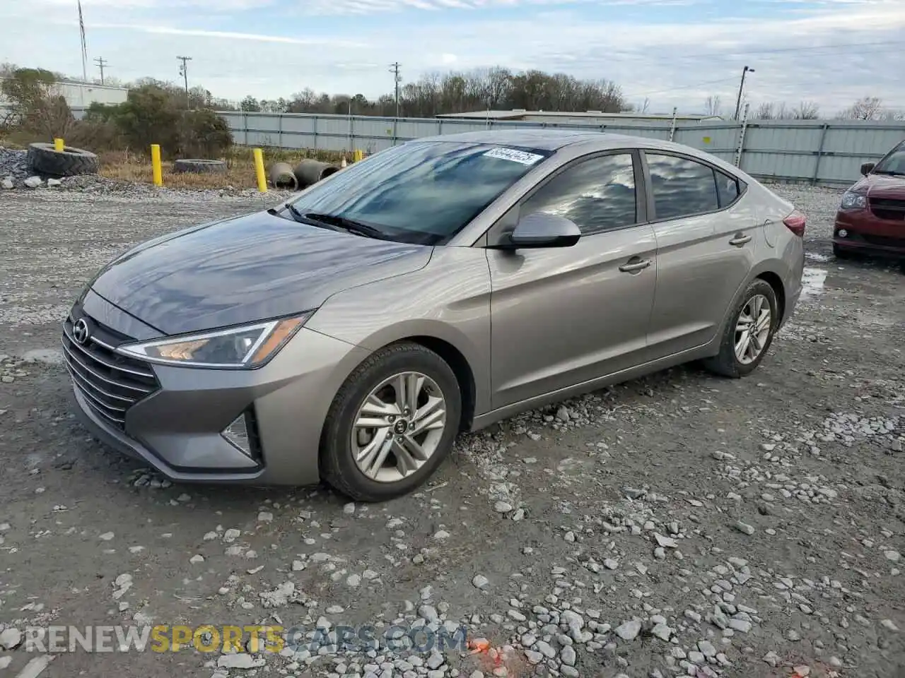1 Photograph of a damaged car KMHD84LF7LU908942 HYUNDAI ELANTRA 2020