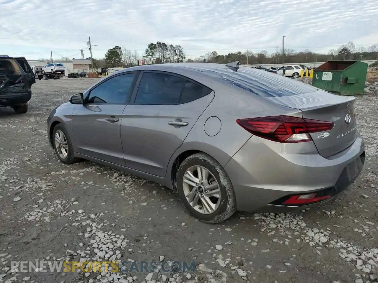 2 Photograph of a damaged car KMHD84LF7LU908942 HYUNDAI ELANTRA 2020