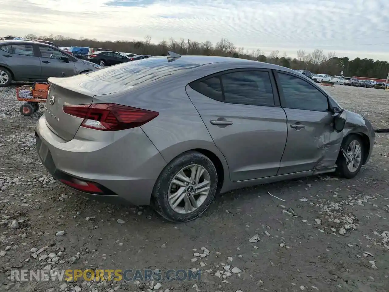 3 Photograph of a damaged car KMHD84LF7LU908942 HYUNDAI ELANTRA 2020