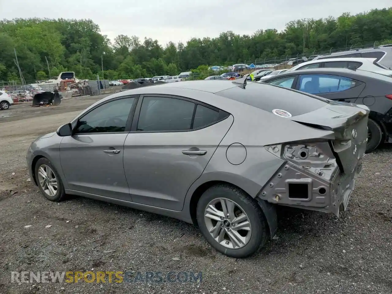 2 Photograph of a damaged car KMHD84LF7LU910514 HYUNDAI ELANTRA 2020
