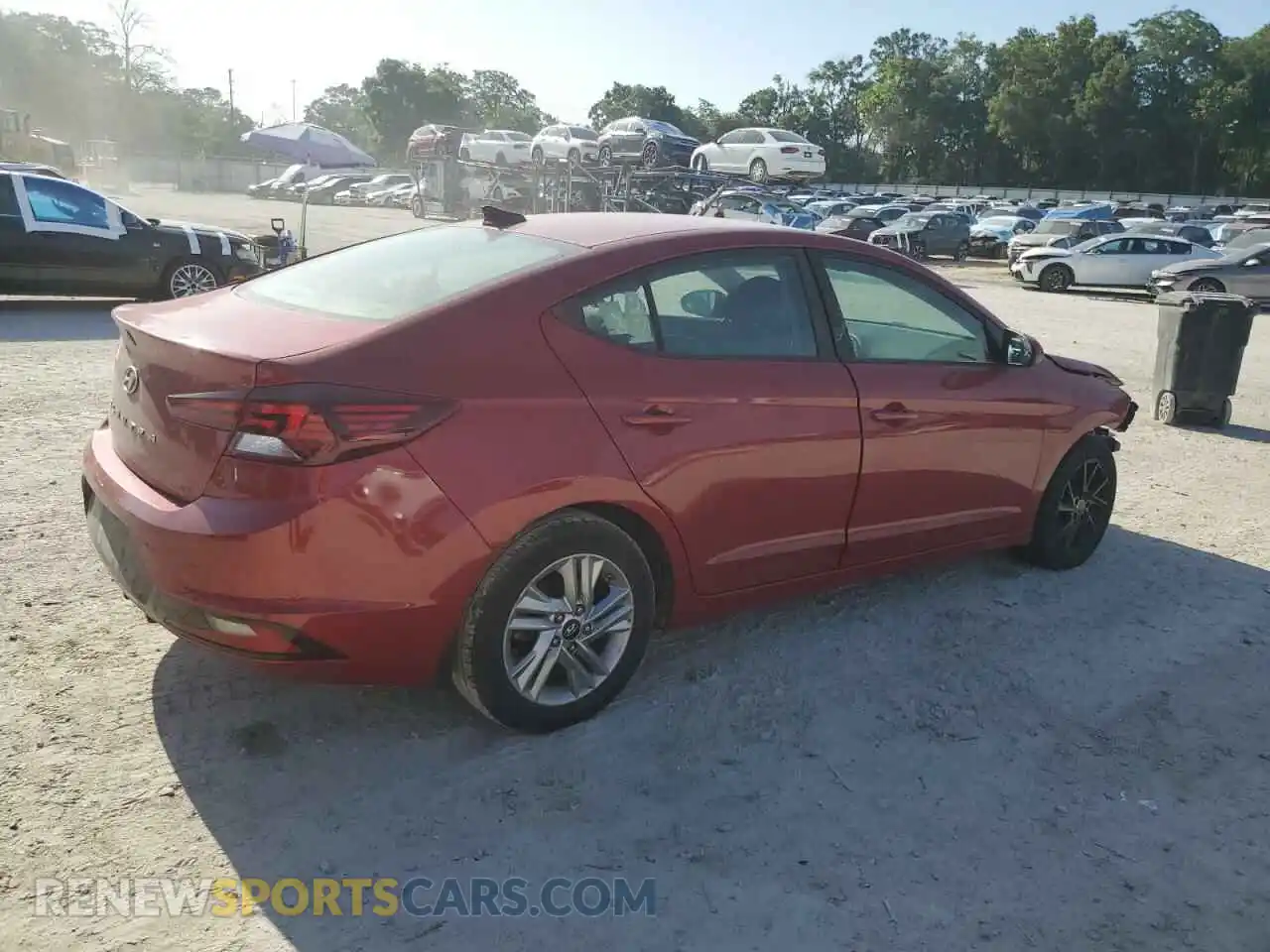 3 Photograph of a damaged car KMHD84LF7LU915034 HYUNDAI ELANTRA 2020