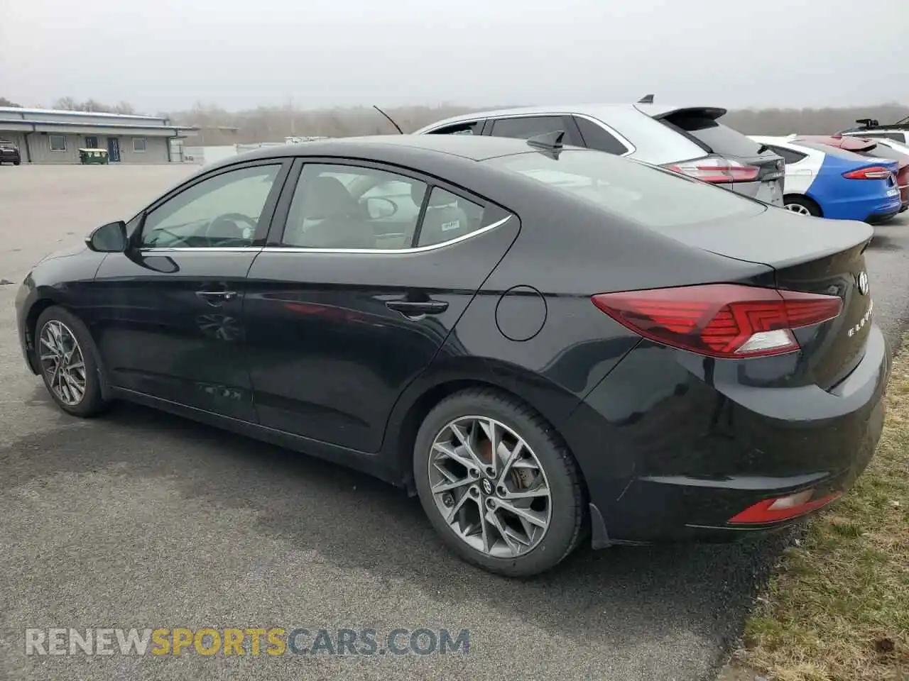 2 Photograph of a damaged car KMHD84LF7LU925465 HYUNDAI ELANTRA 2020