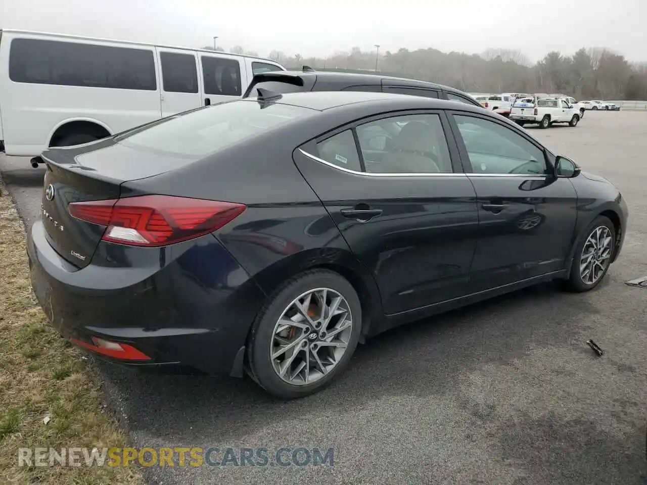 3 Photograph of a damaged car KMHD84LF7LU925465 HYUNDAI ELANTRA 2020