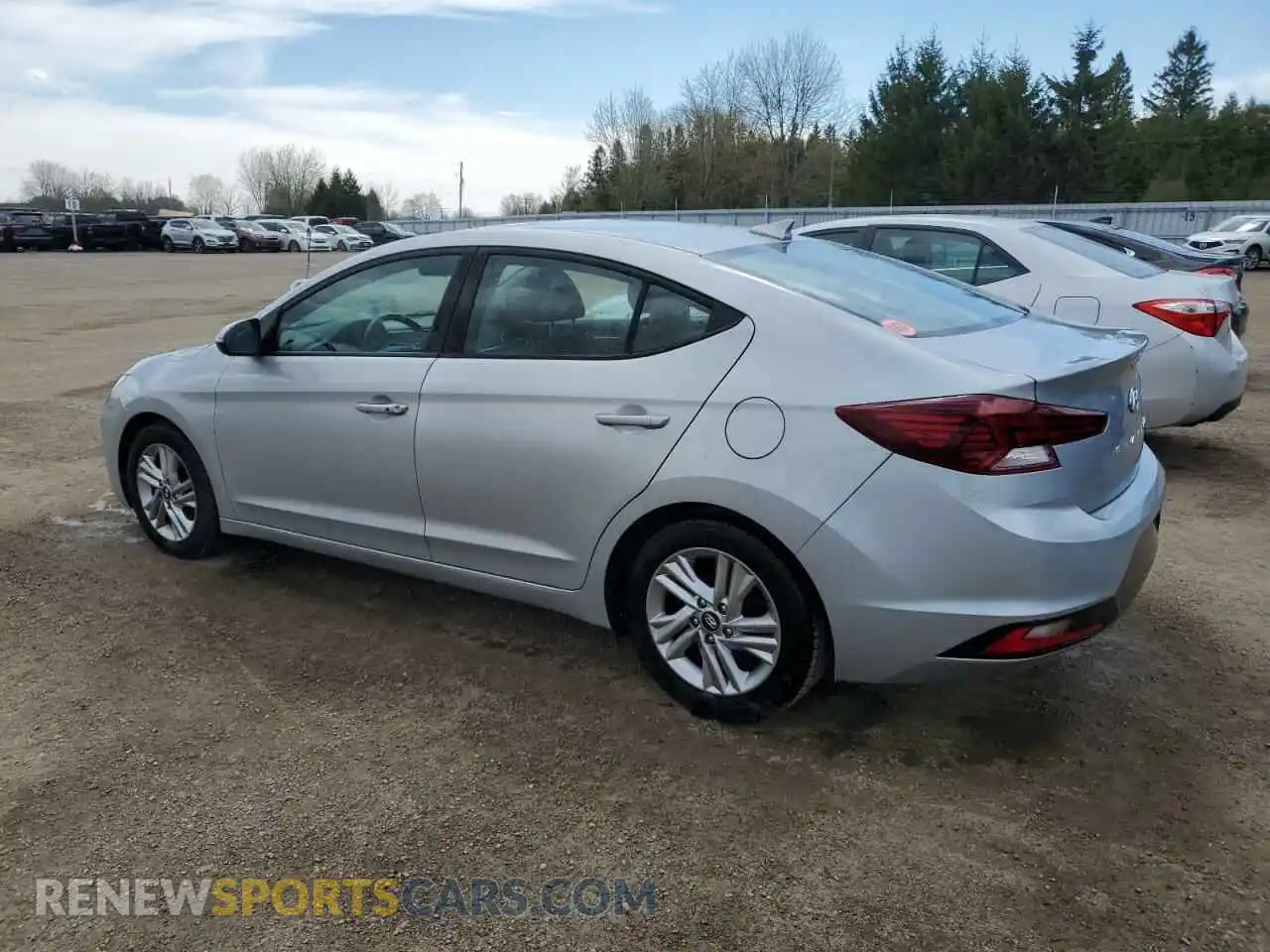 2 Photograph of a damaged car KMHD84LF7LU945263 HYUNDAI ELANTRA 2020
