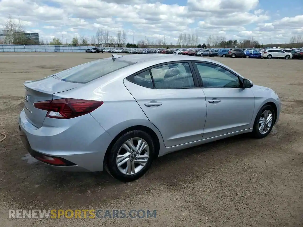 3 Photograph of a damaged car KMHD84LF7LU945263 HYUNDAI ELANTRA 2020