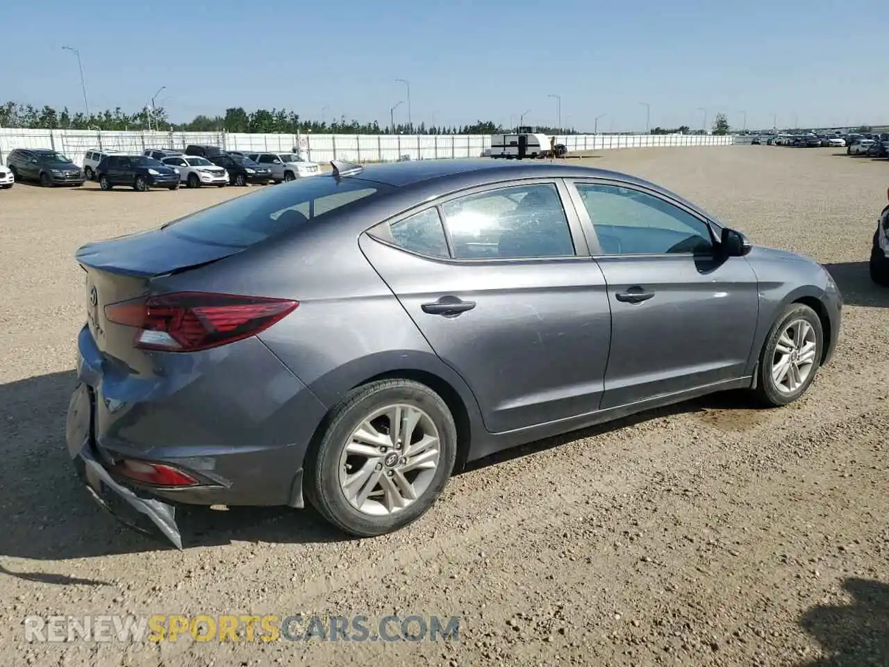 3 Photograph of a damaged car KMHD84LF7LU953735 HYUNDAI ELANTRA 2020