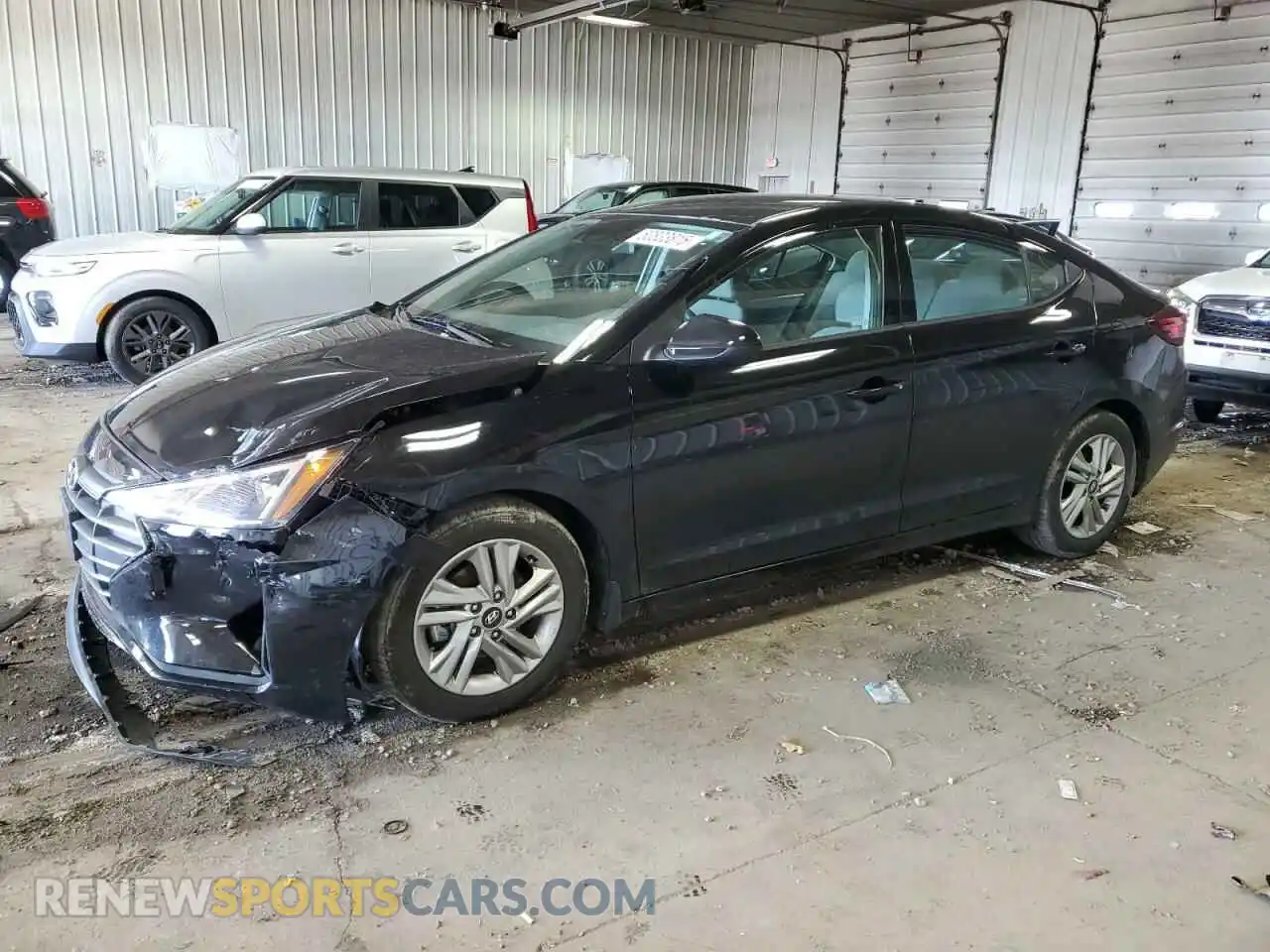 1 Photograph of a damaged car KMHD84LF7LU987013 HYUNDAI ELANTRA 2020
