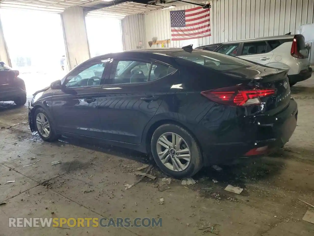 2 Photograph of a damaged car KMHD84LF7LU987013 HYUNDAI ELANTRA 2020
