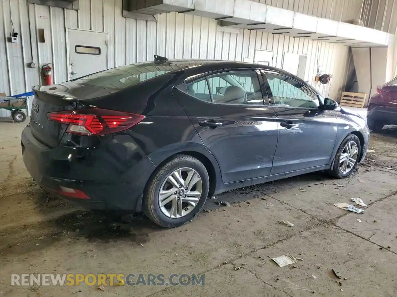 3 Photograph of a damaged car KMHD84LF7LU987013 HYUNDAI ELANTRA 2020