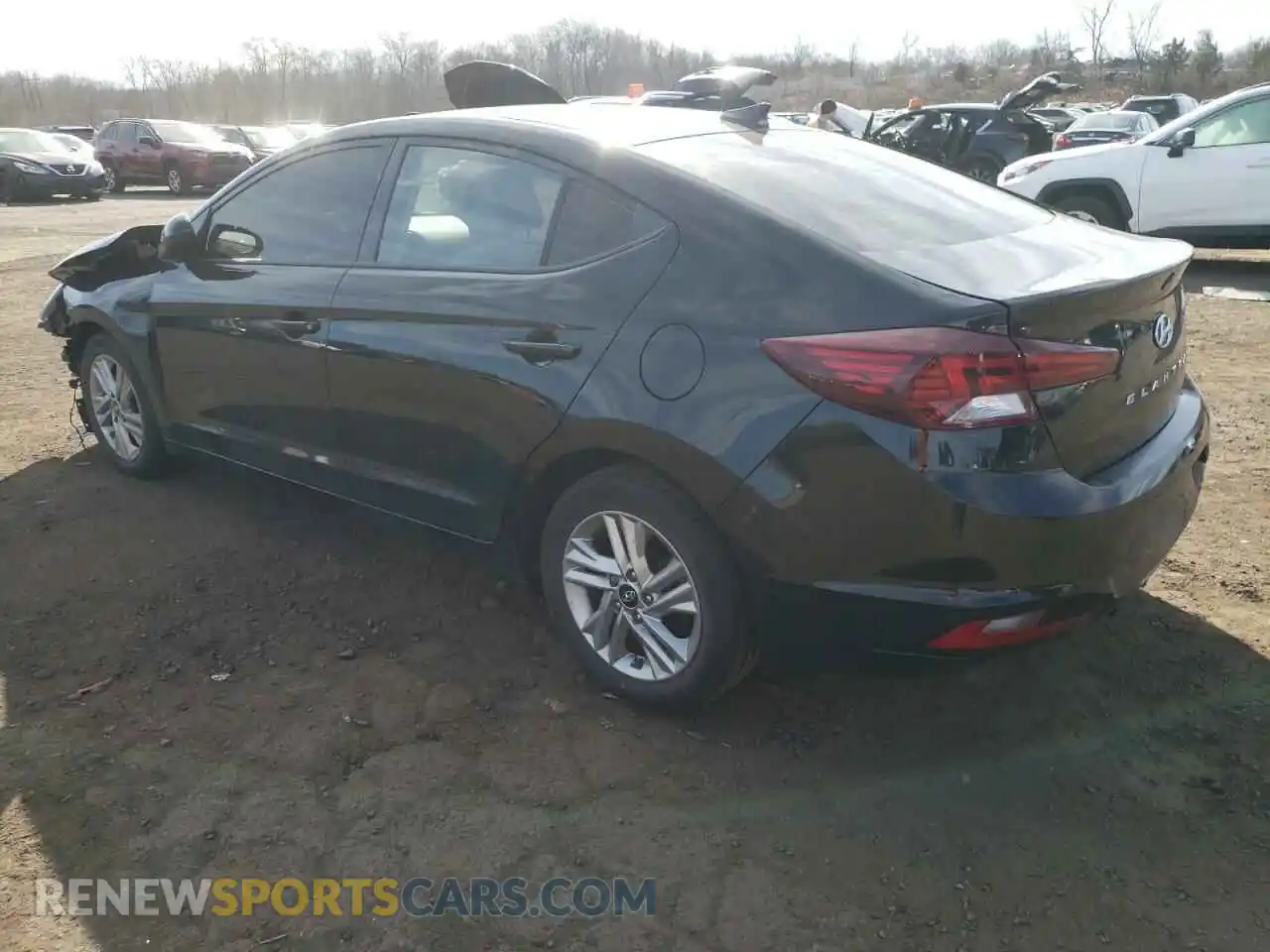 2 Photograph of a damaged car KMHD84LF7LU992017 HYUNDAI ELANTRA 2020