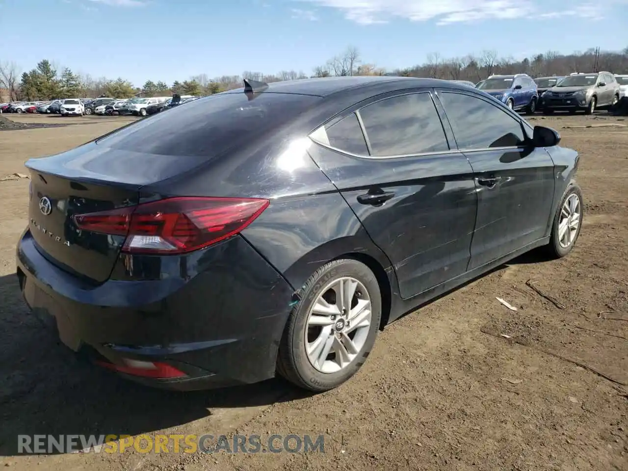 3 Photograph of a damaged car KMHD84LF7LU992017 HYUNDAI ELANTRA 2020