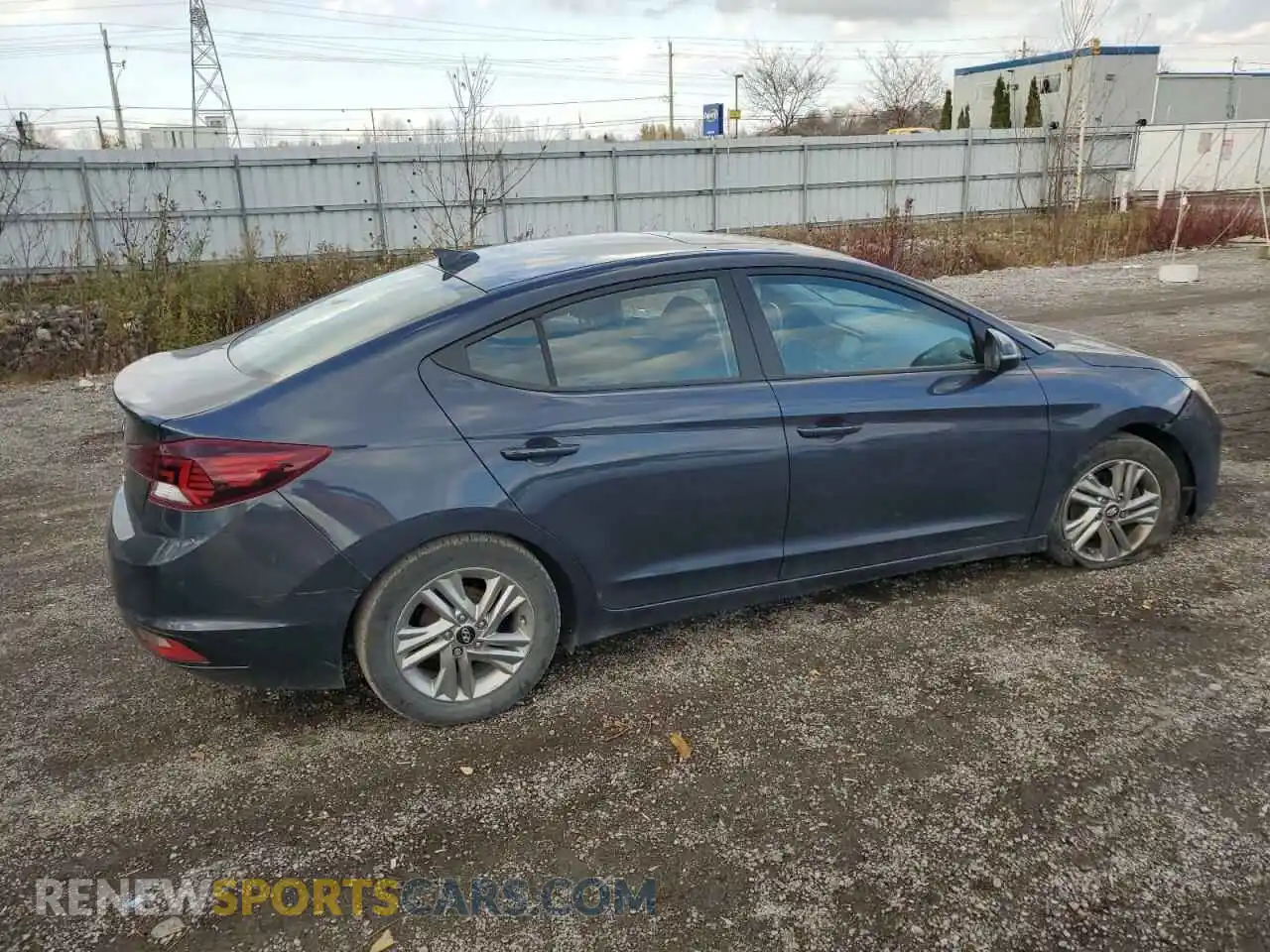 3 Photograph of a damaged car KMHD84LF8LU099807 HYUNDAI ELANTRA 2020