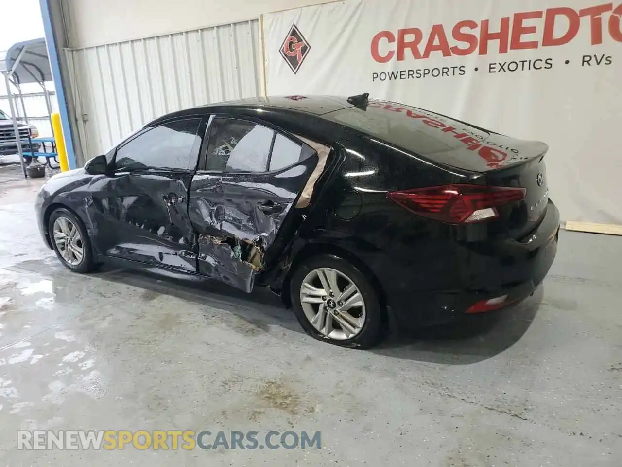 2 Photograph of a damaged car KMHD84LF8LU998795 HYUNDAI ELANTRA 2020