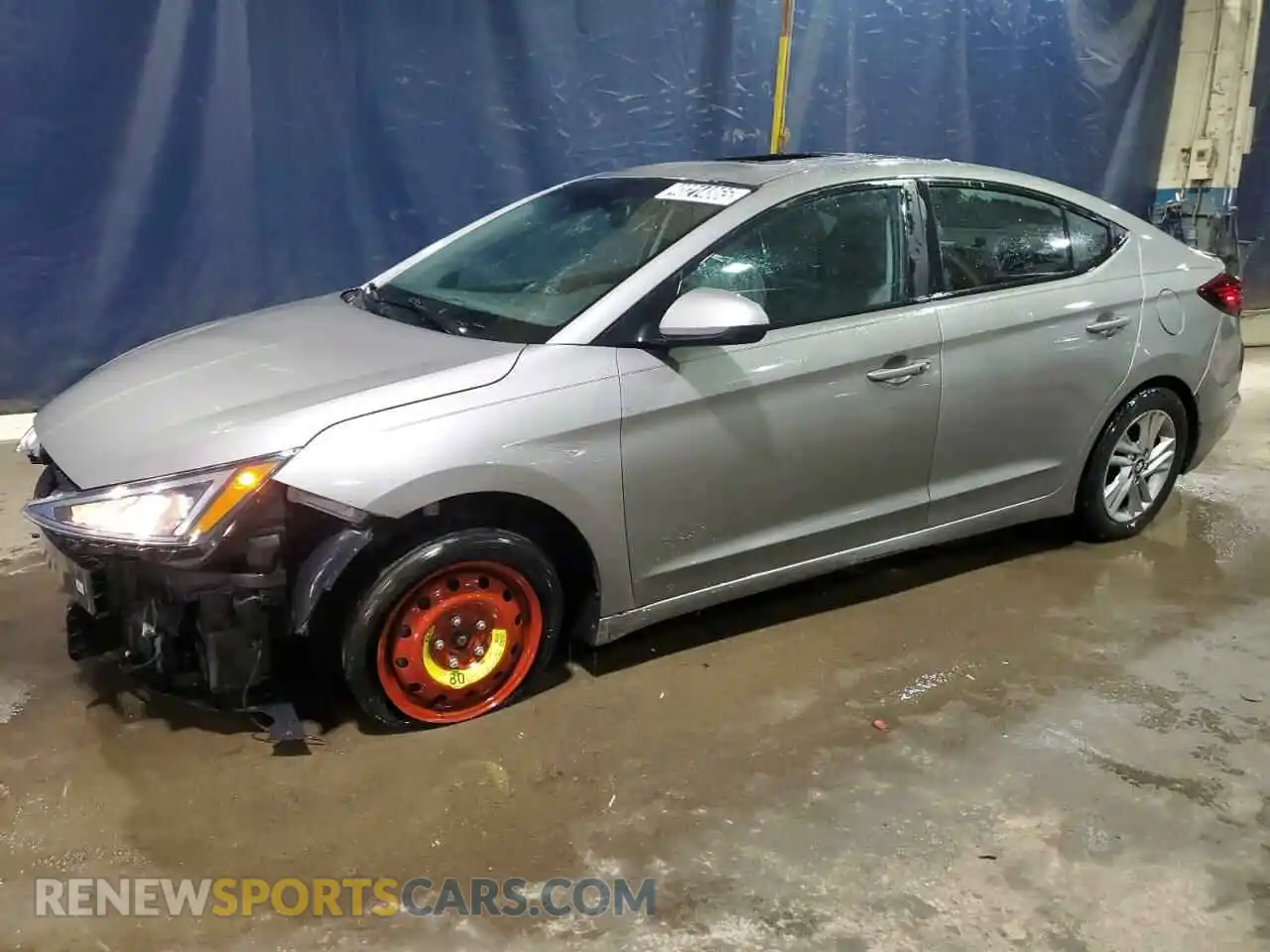 1 Photograph of a damaged car KMHD84LF9LU029510 HYUNDAI ELANTRA 2020