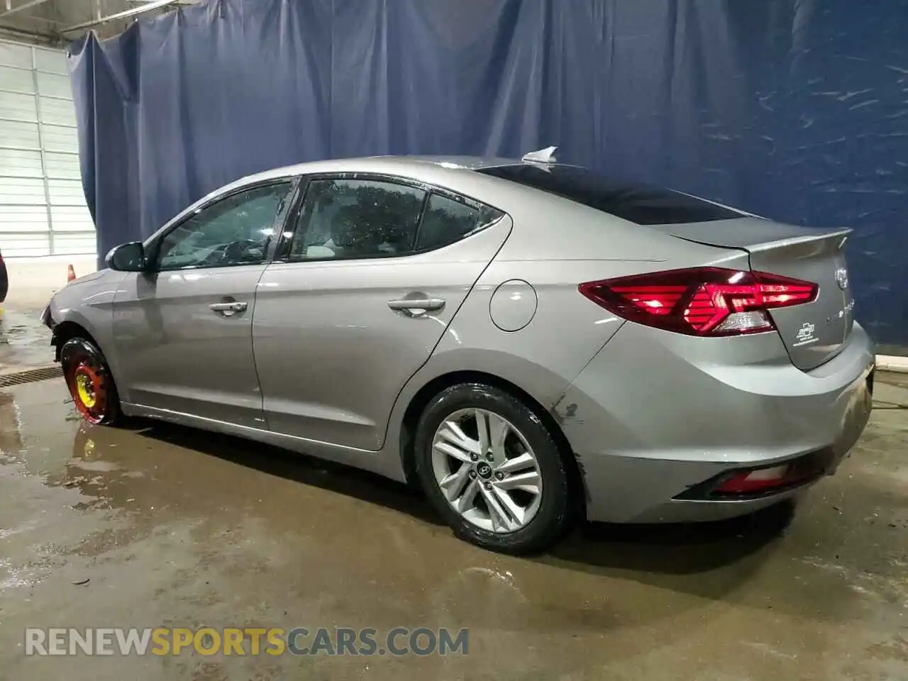 2 Photograph of a damaged car KMHD84LF9LU029510 HYUNDAI ELANTRA 2020