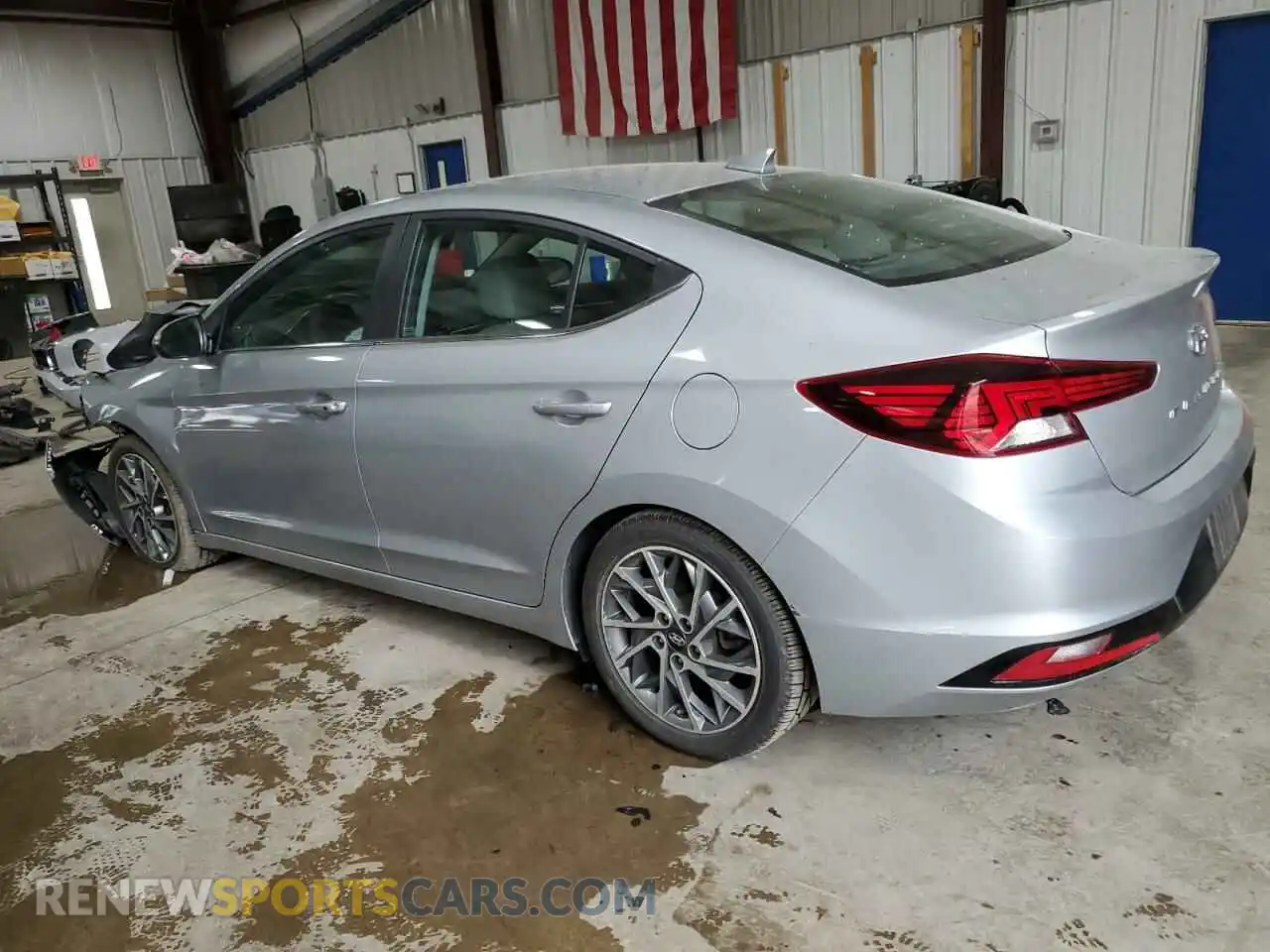 2 Photograph of a damaged car KMHD84LF9LU073362 HYUNDAI ELANTRA 2020
