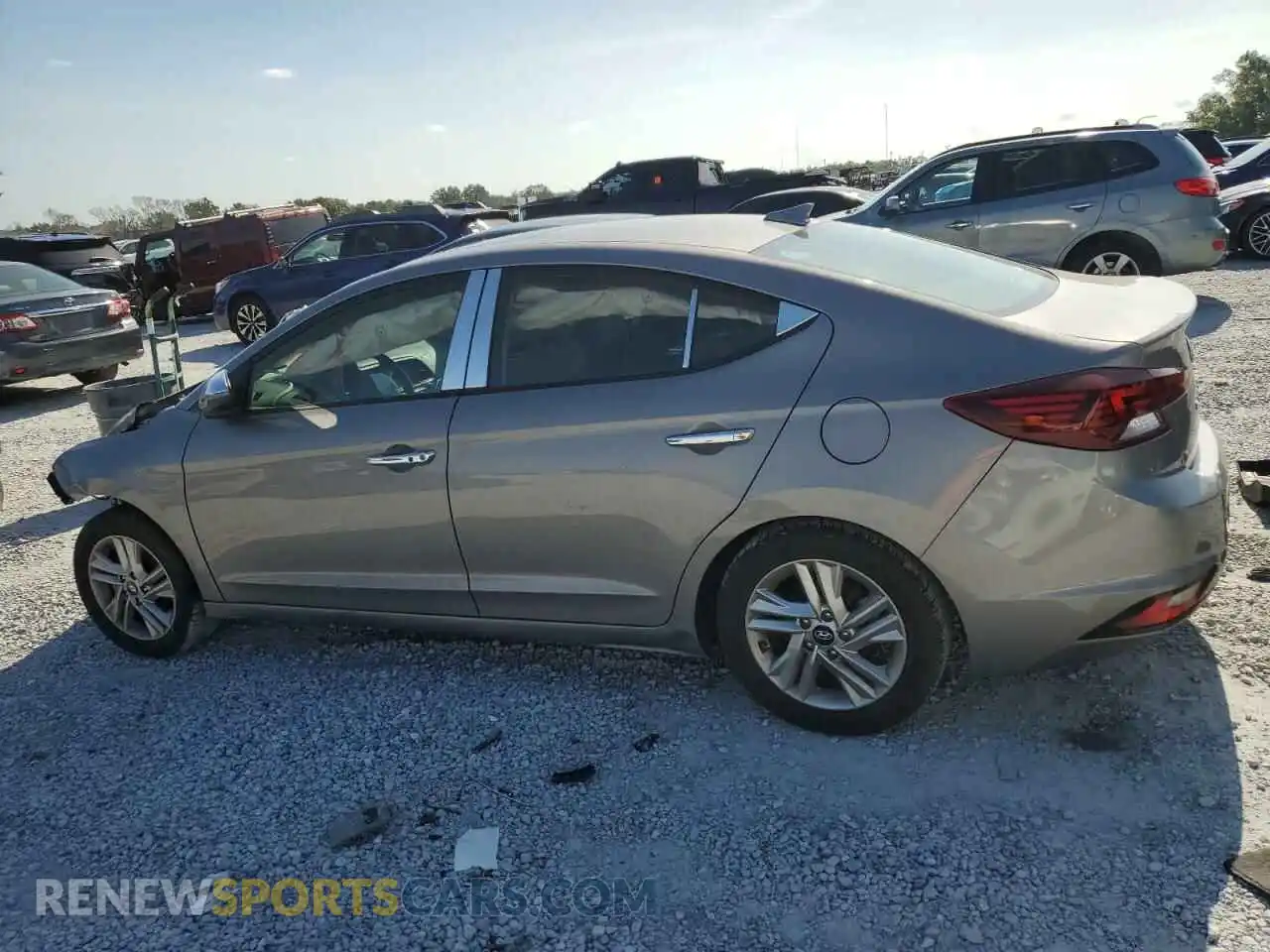 2 Photograph of a damaged car KMHD84LF9LU074172 HYUNDAI ELANTRA 2020
